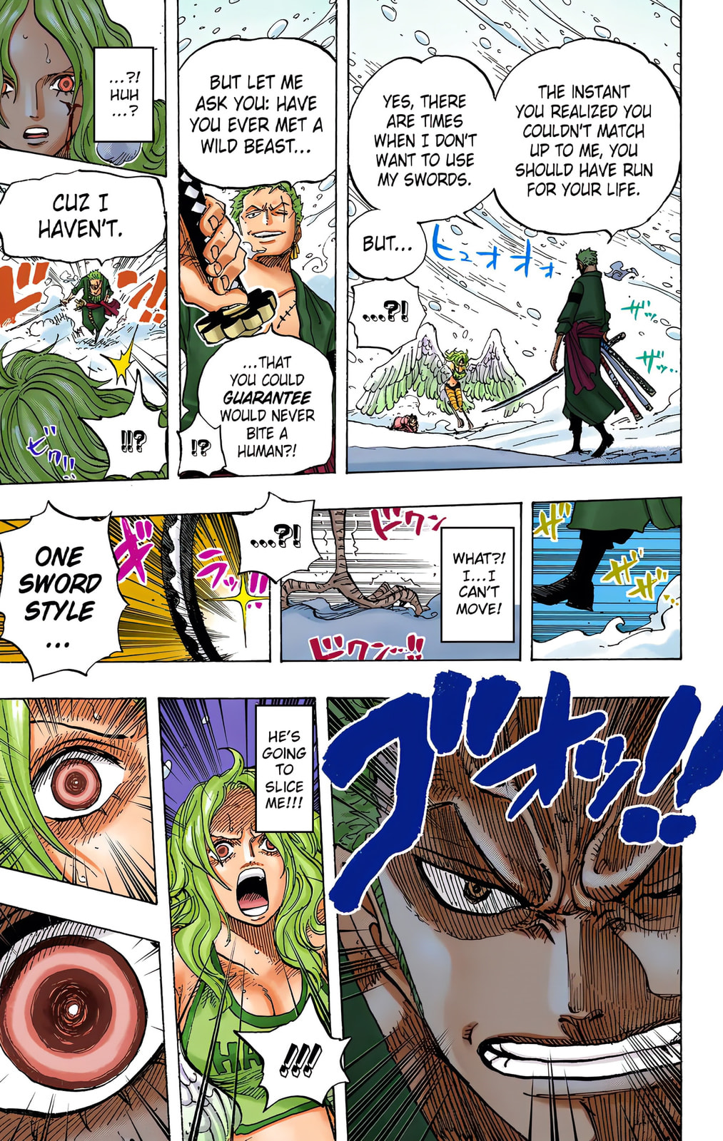 Read One Piece (Colored) chapter 687 image 12 on Lezhin