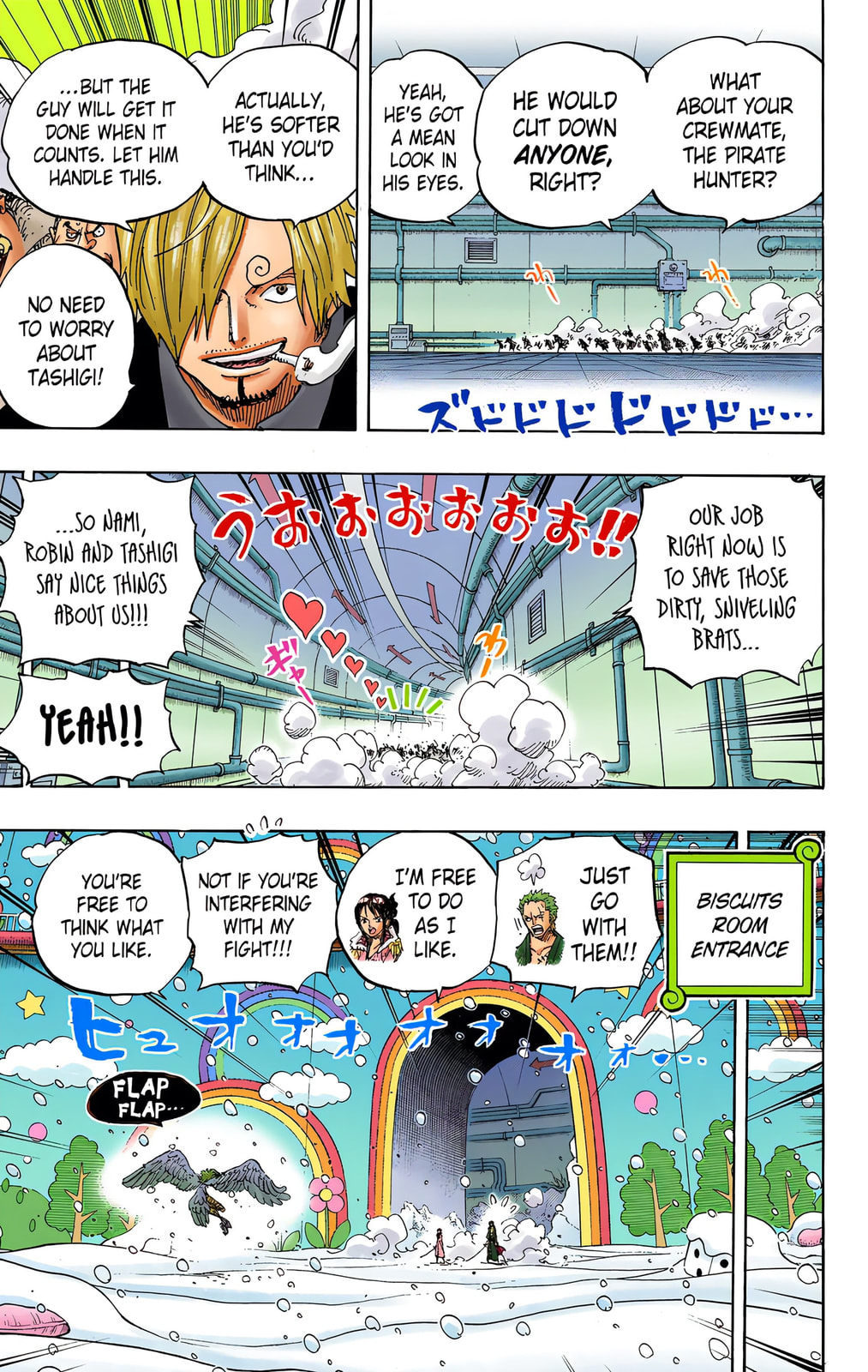 Read One Piece (Colored) chapter 687 image 2 on Lezhin