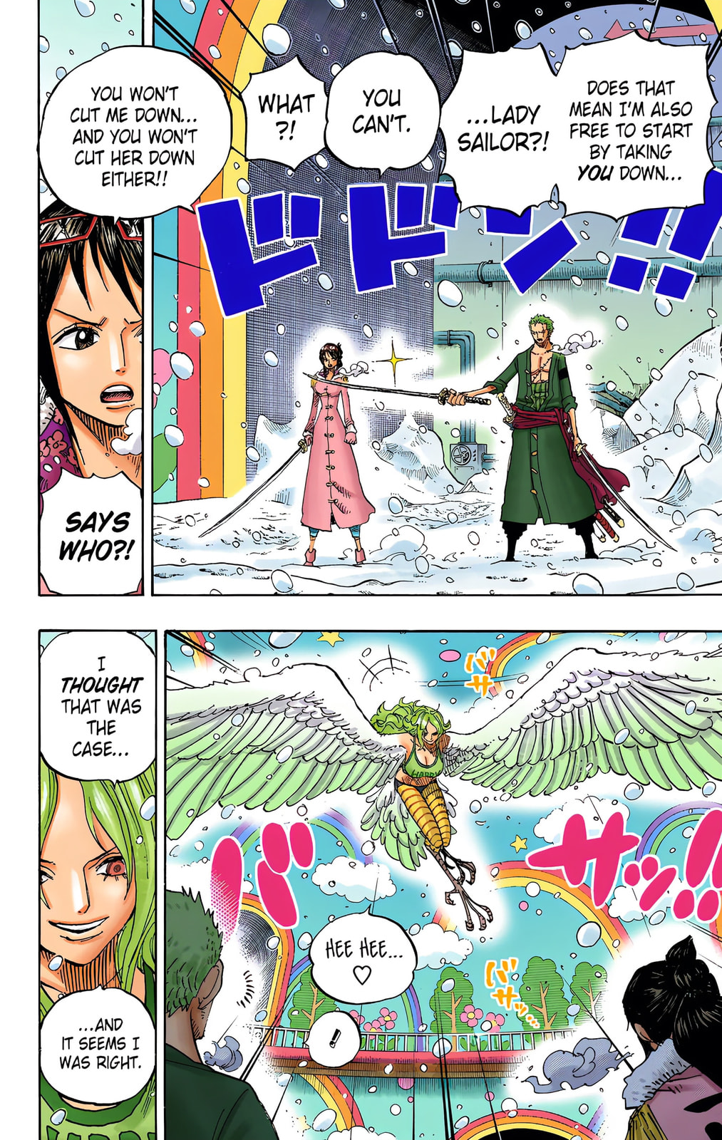 Read One Piece (Colored) chapter 687 image 3 on Lezhin