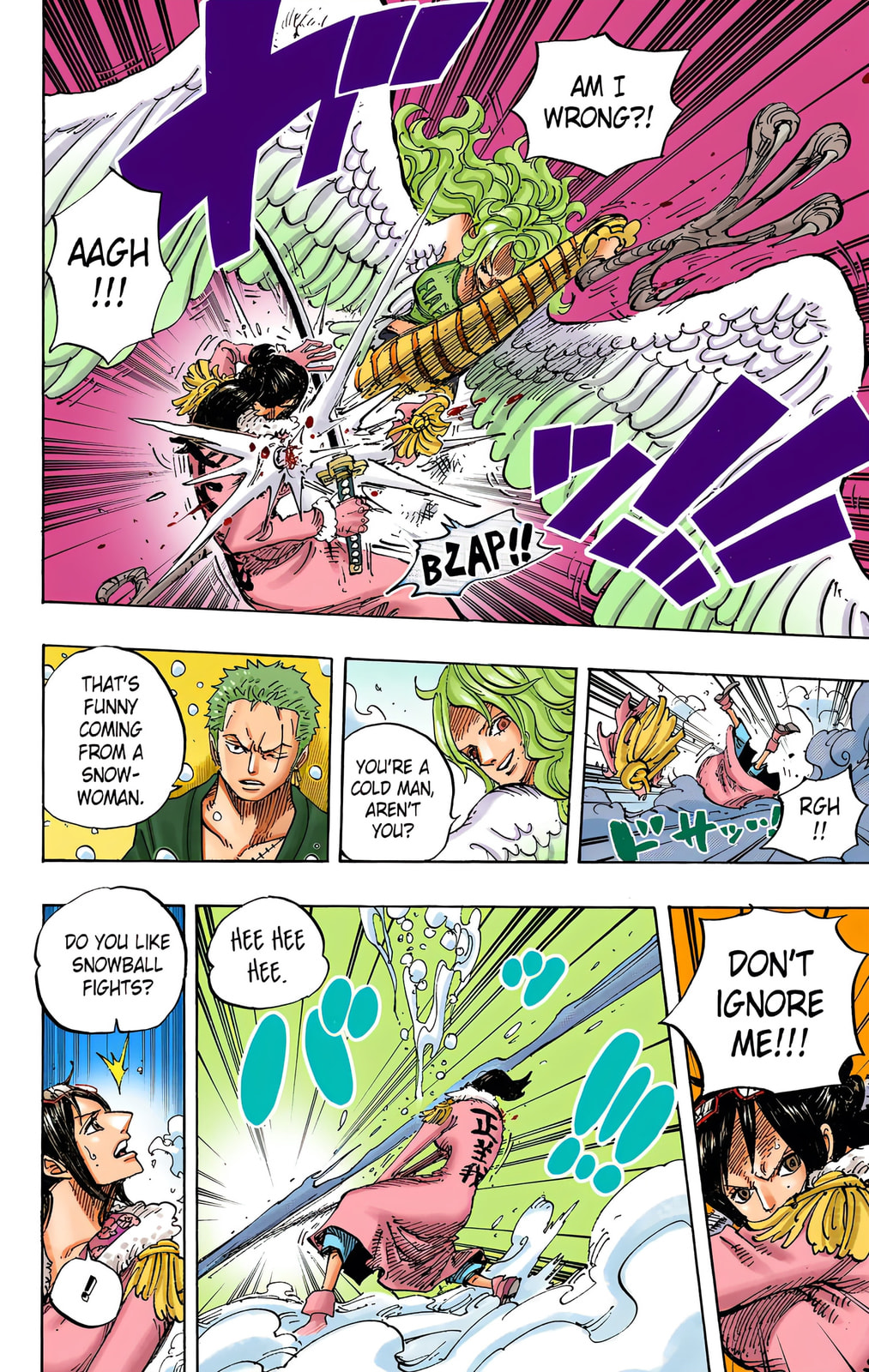 Read One Piece (Colored) chapter 687 image 7 on Lezhin