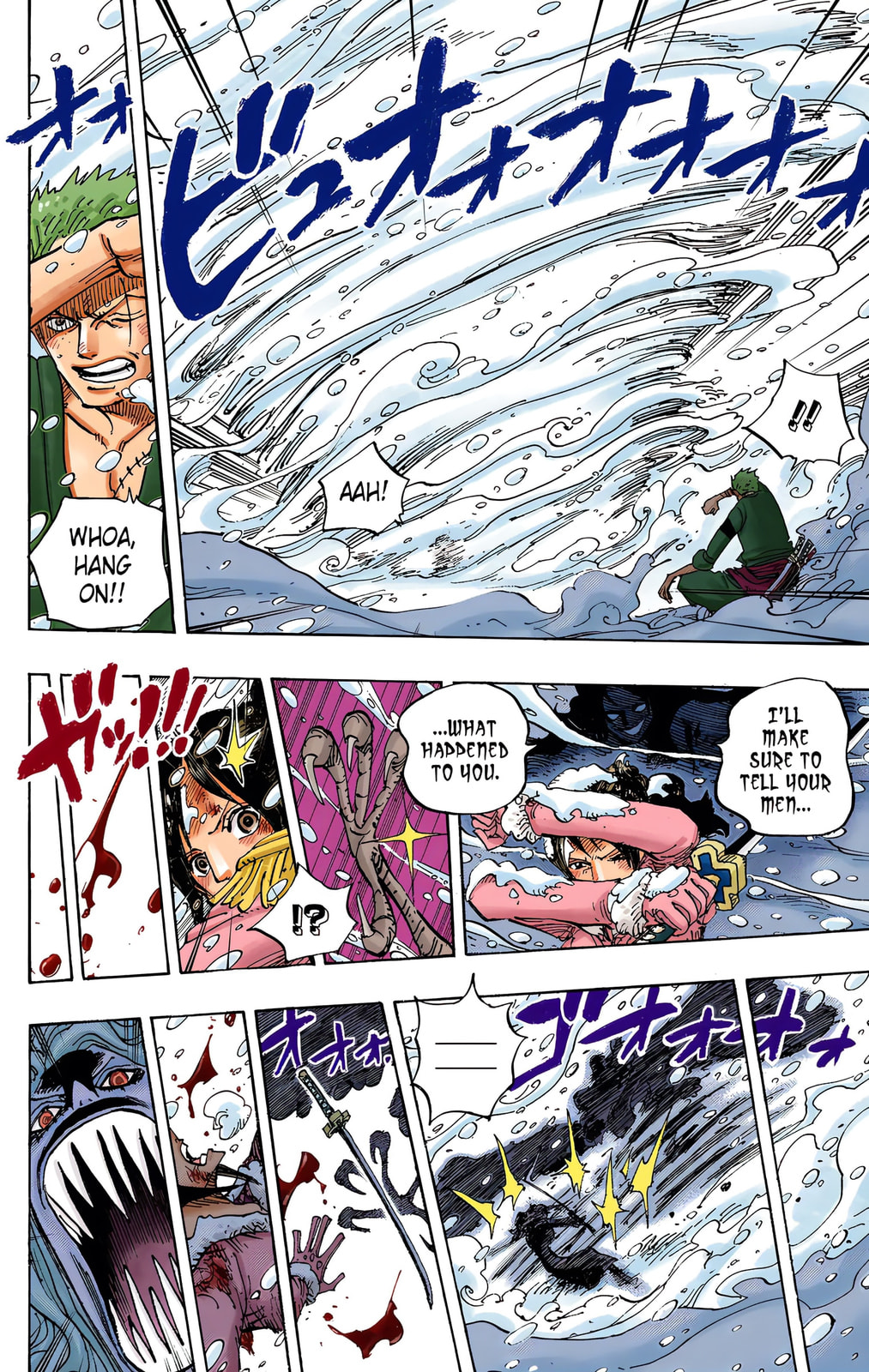 Read One Piece (Colored) chapter 687 image 9 on Lezhin