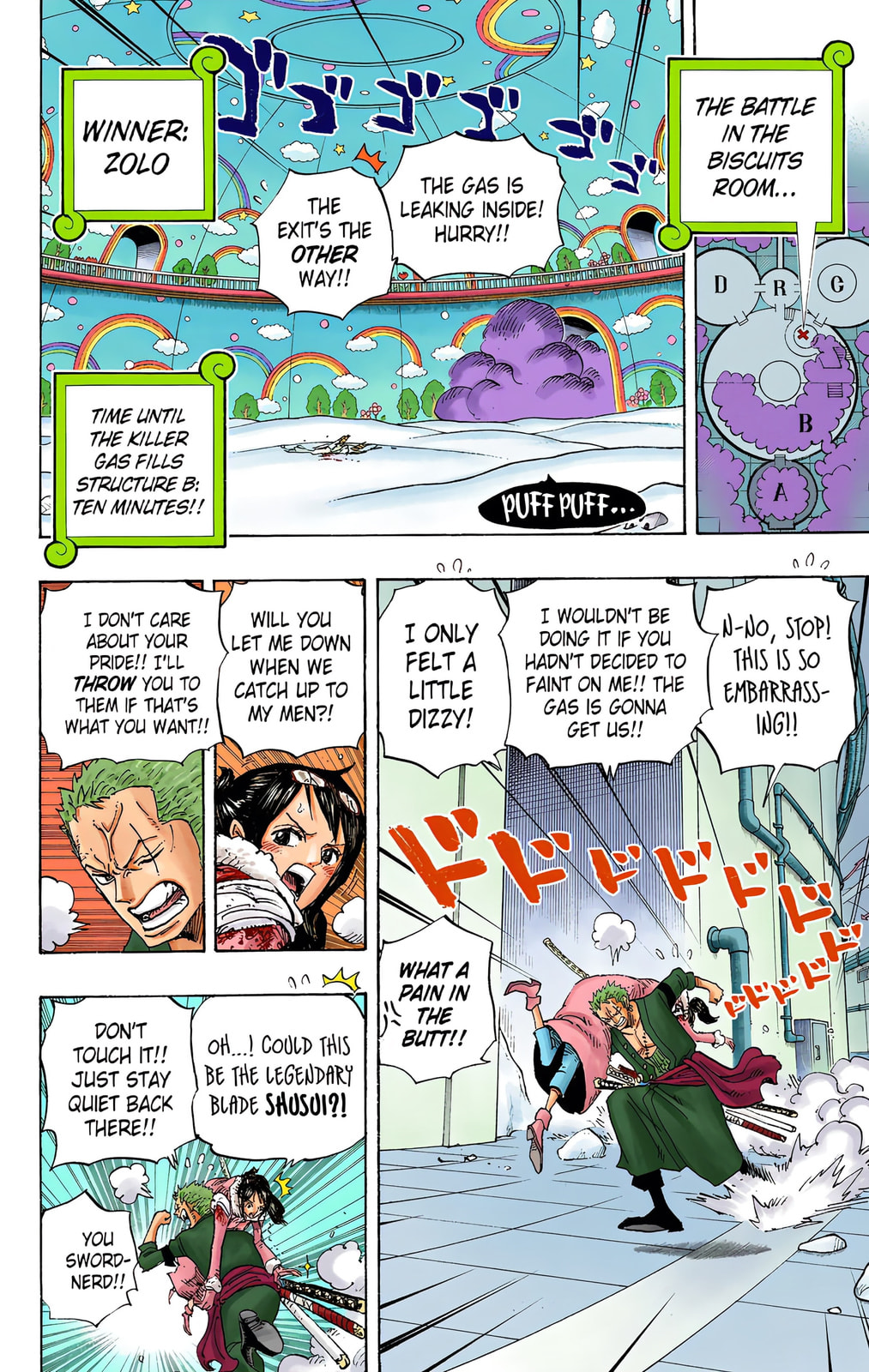 Read One Piece (Colored) chapter 688 image 1 on Lezhin