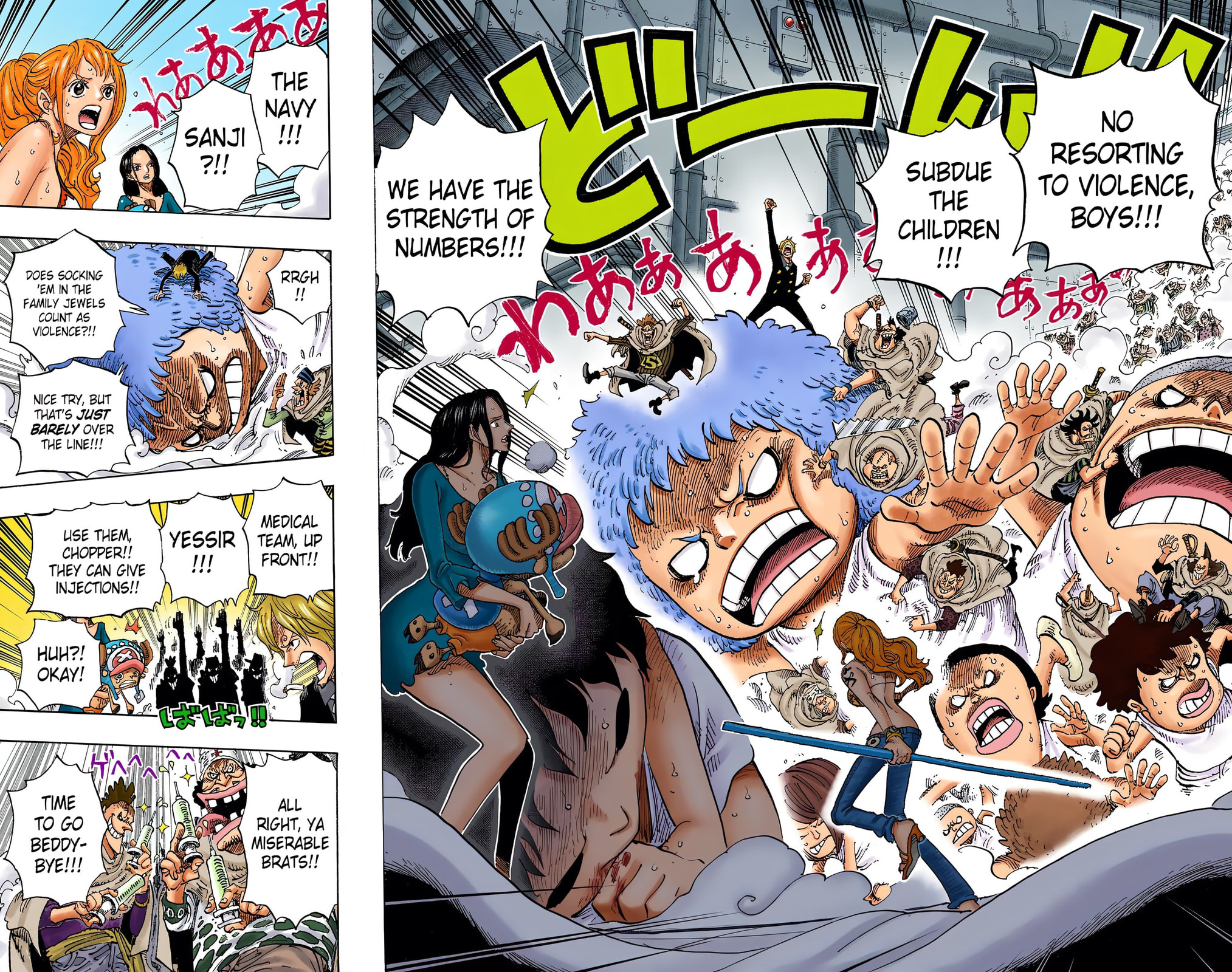Read One Piece (Colored) chapter 688 image 15 on Lezhin