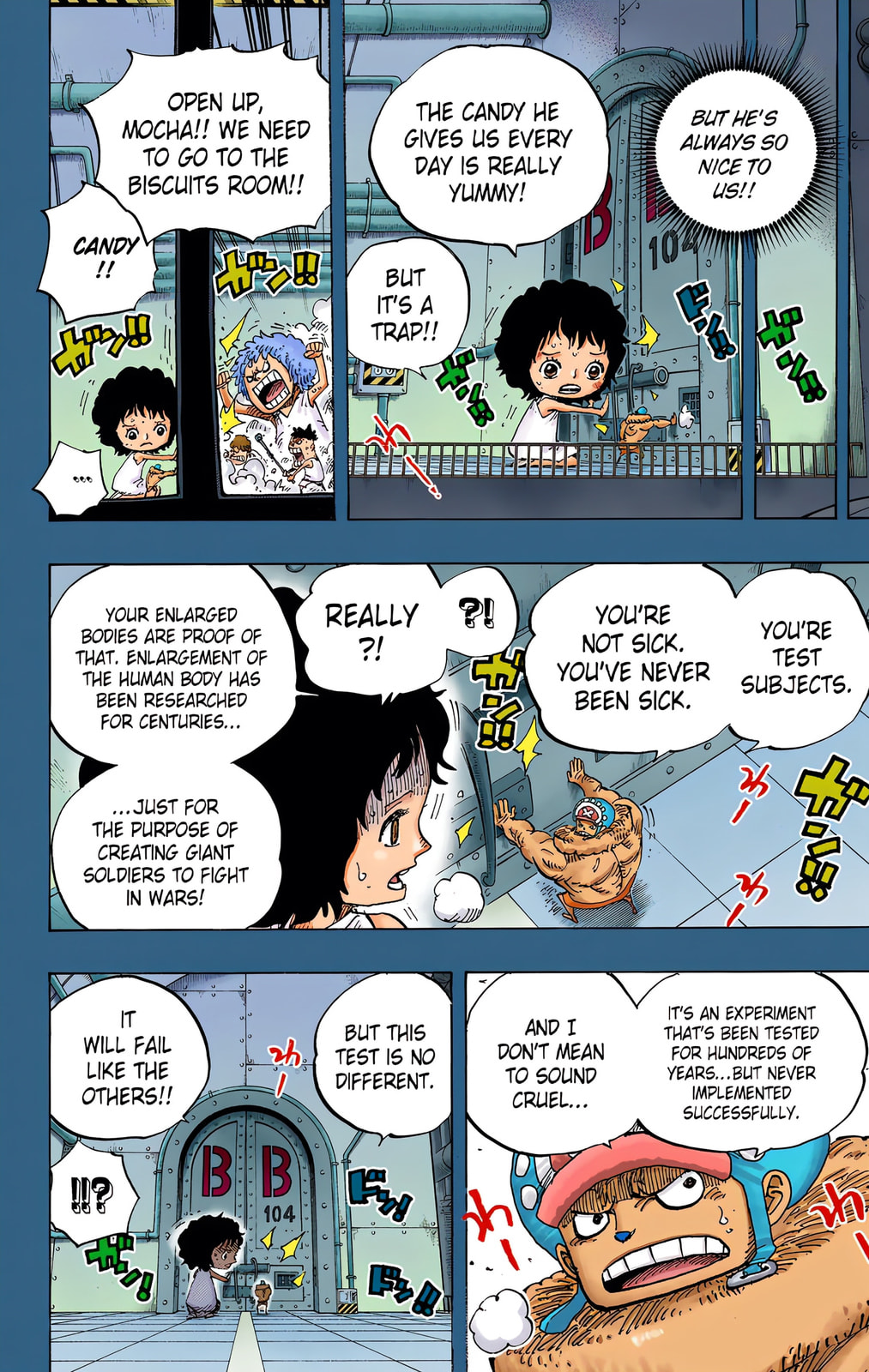 Read One Piece (Colored) chapter 688 image 7 on Lezhin