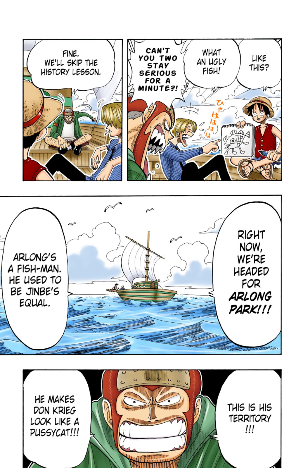 Read One Piece (Colored) chapter 69 image 8 on Lezhin
