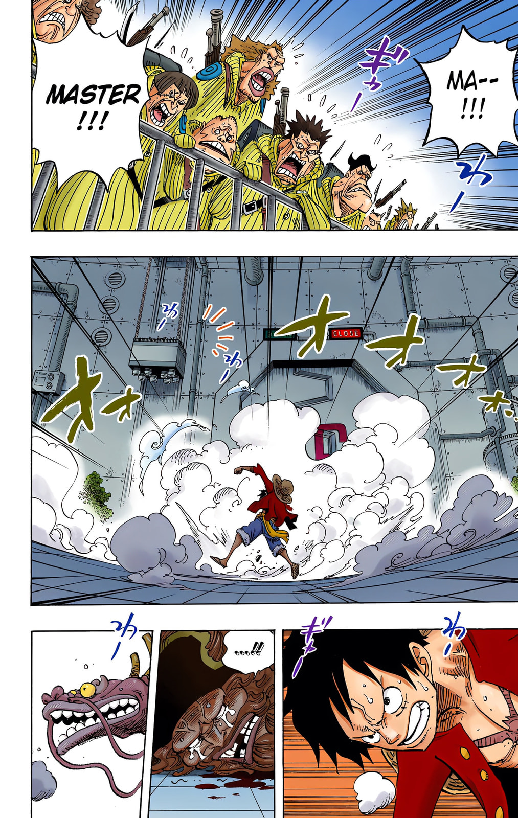 Read One Piece (Colored) chapter 690 image 1 on Lezhin