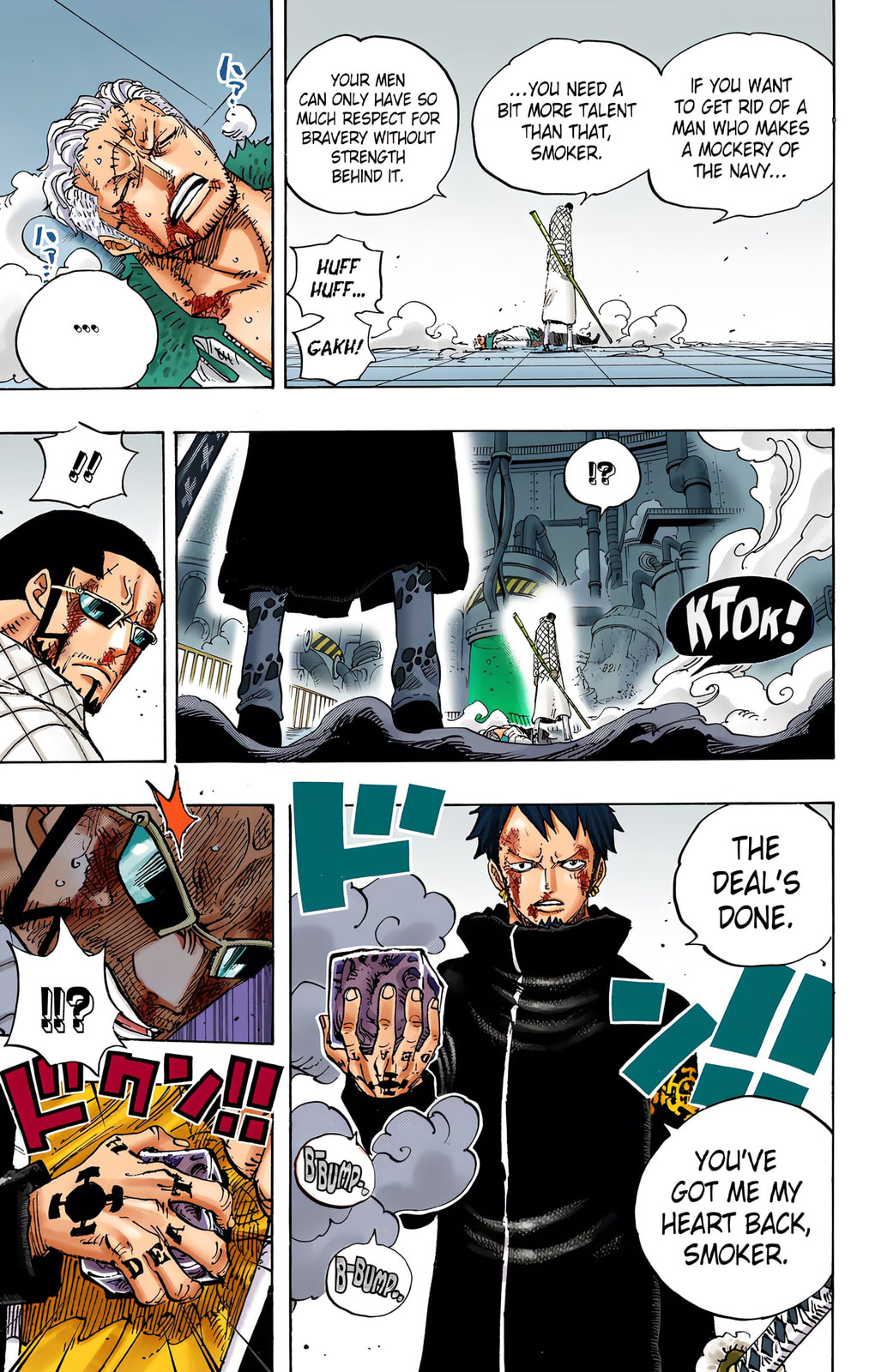 Read One Piece (Colored) chapter 690 image 10 on Lezhin