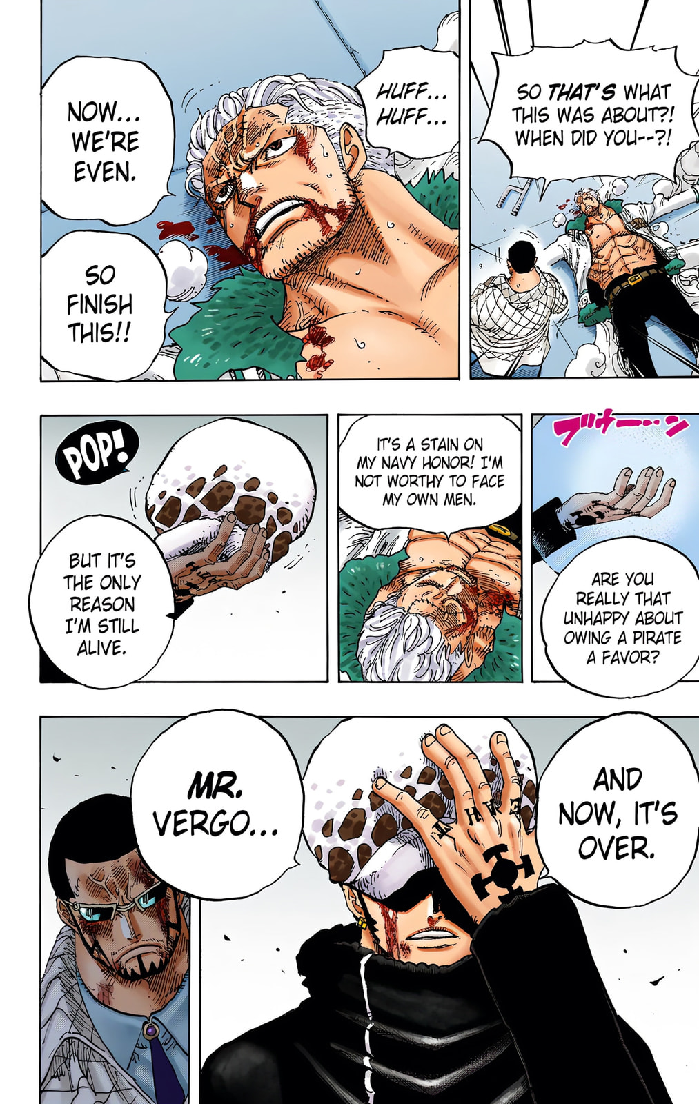 Read One Piece (Colored) chapter 690 image 11 on Lezhin