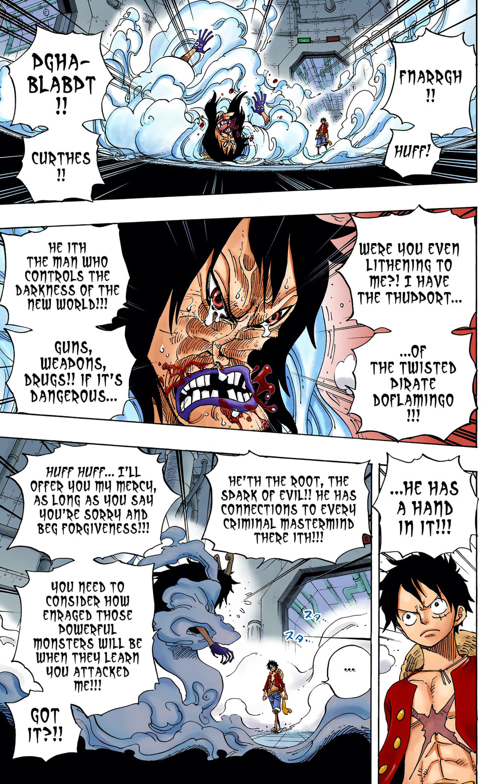 Read One Piece (Colored) chapter 690 image 2 on Lezhin