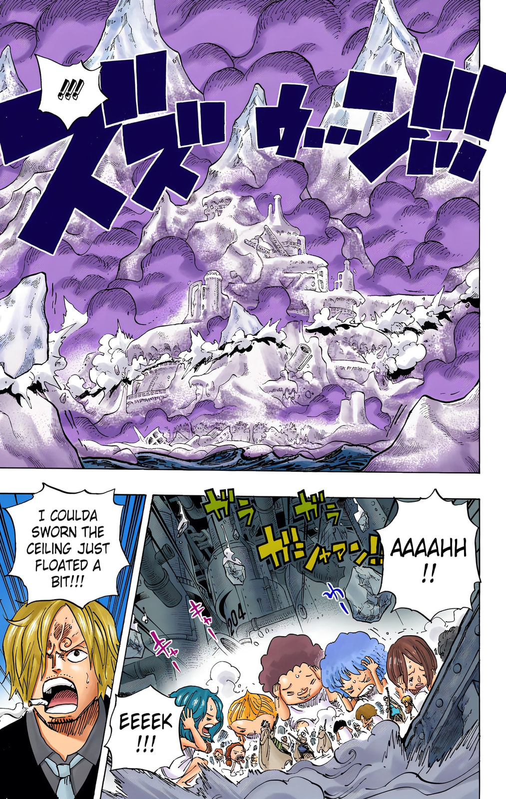 Read One Piece (Colored) chapter 691 image 1 on Lezhin