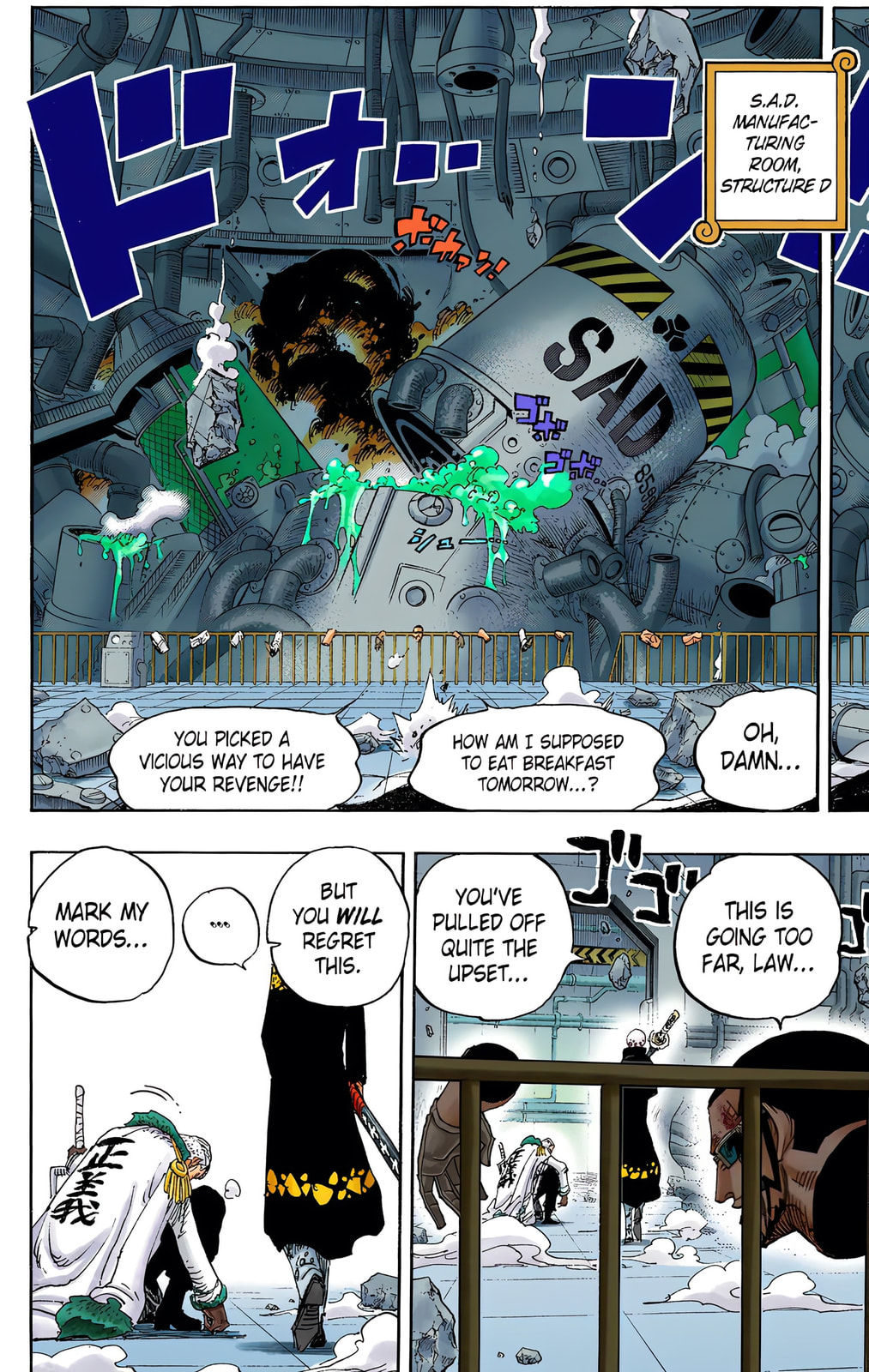 Read One Piece (Colored) chapter 691 image 4 on Lezhin