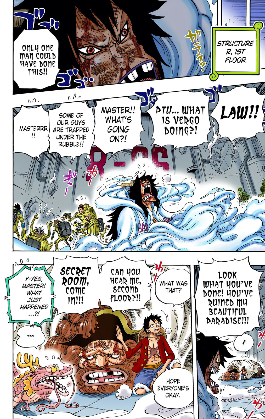 Read One Piece (Colored) chapter 691 image 6 on Lezhin
