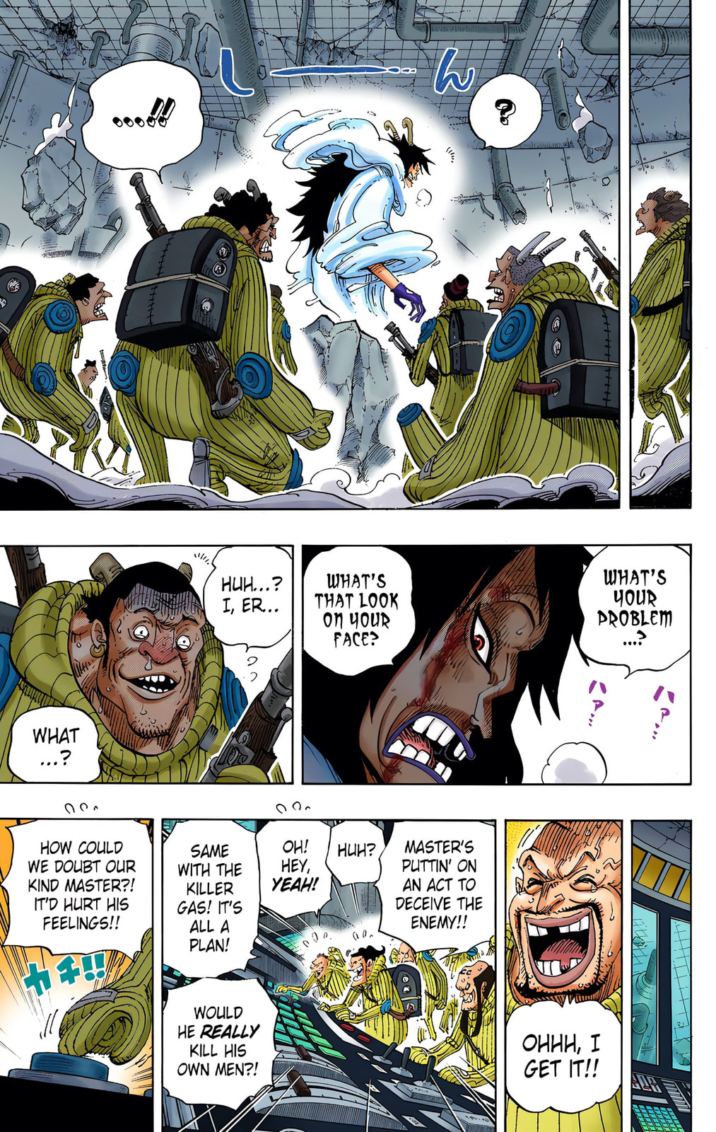 Read One Piece (Colored) chapter 691 image 9 on Lezhin