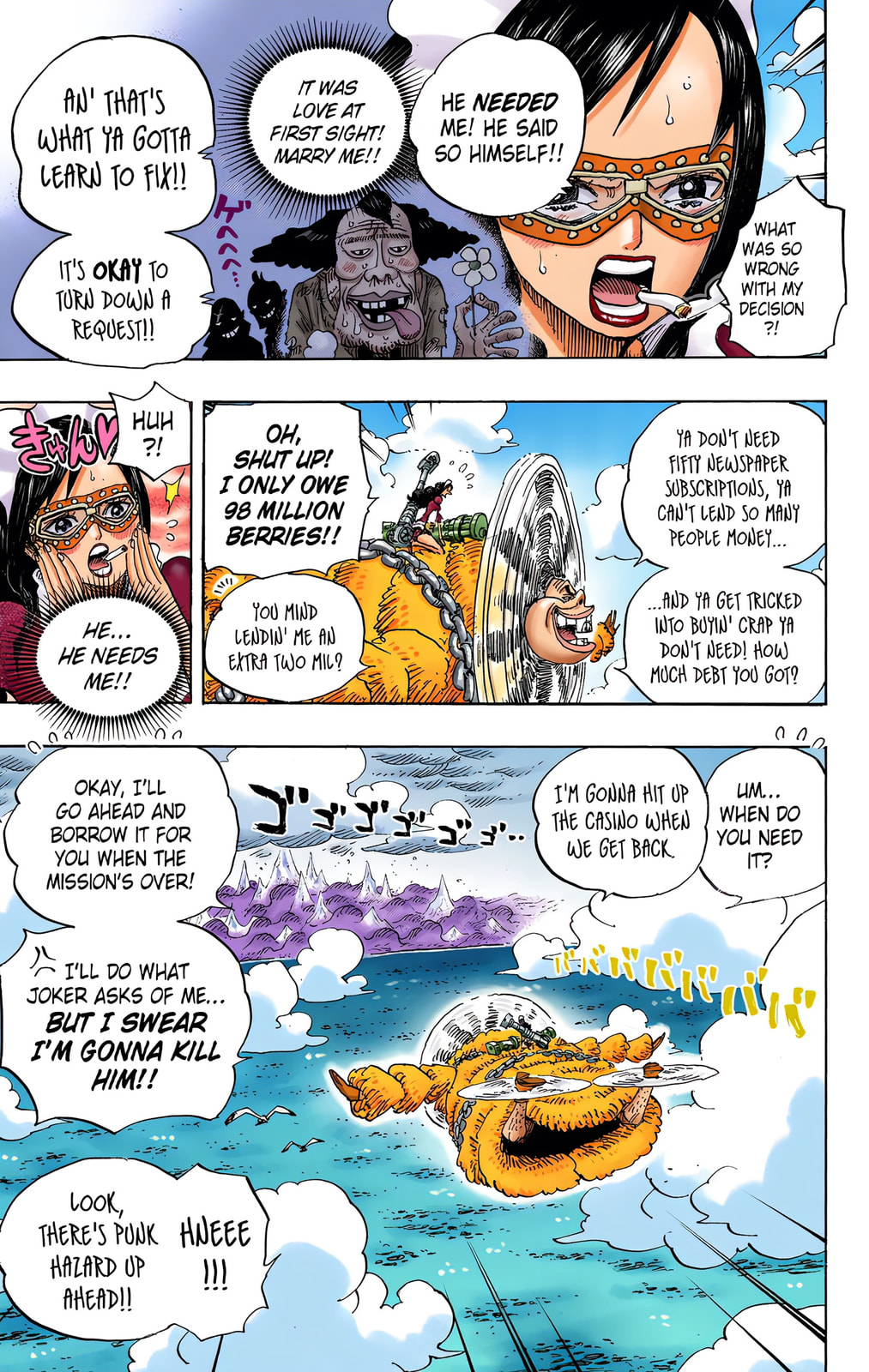 Read One Piece (Colored) chapter 692 image 13 on Lezhin