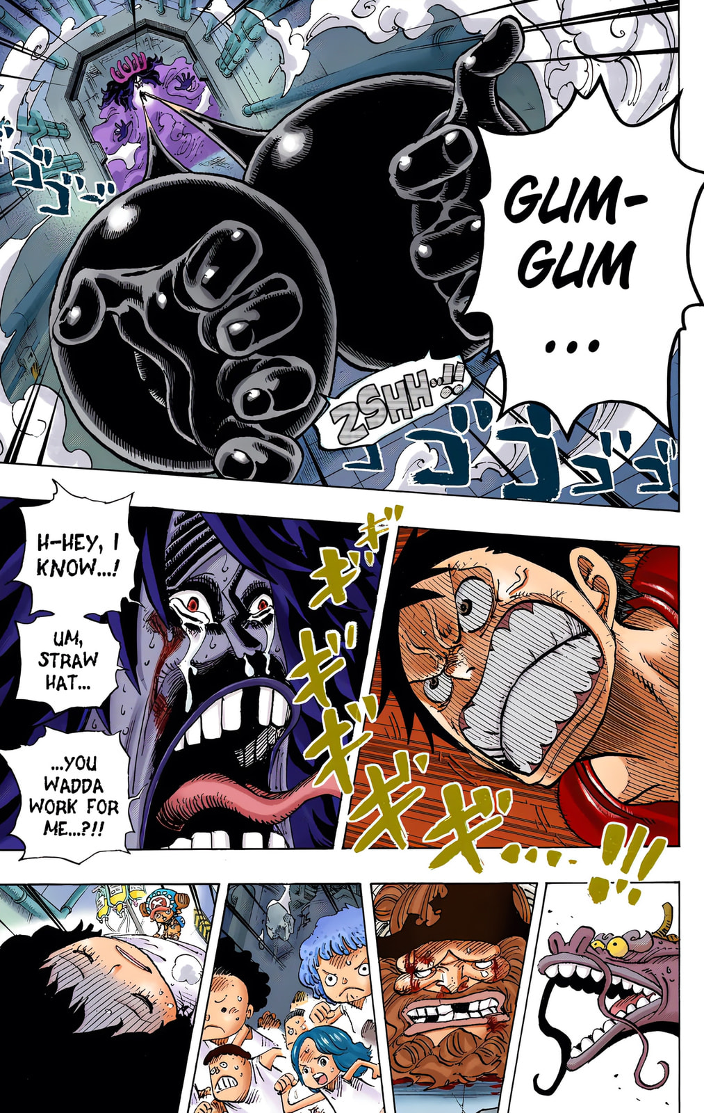 Read One Piece (Colored) chapter 692 image 2 on Lezhin