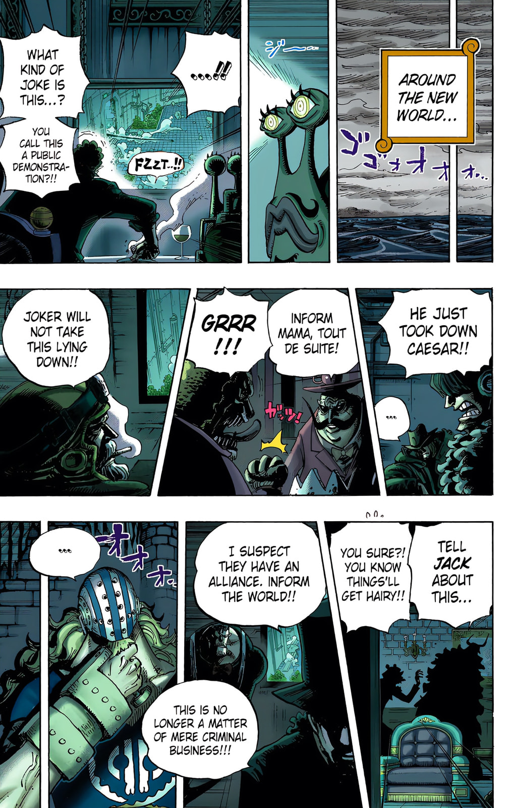 Read One Piece (Colored) chapter 692 image 5 on Lezhin