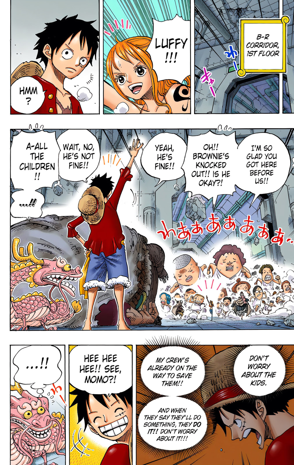 Read One Piece (Colored) chapter 692 image 8 on Lezhin