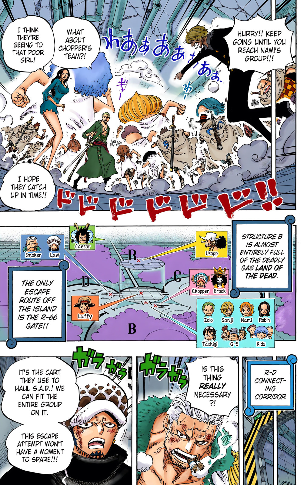 Read One Piece (Colored) chapter 692 image 9 on Lezhin