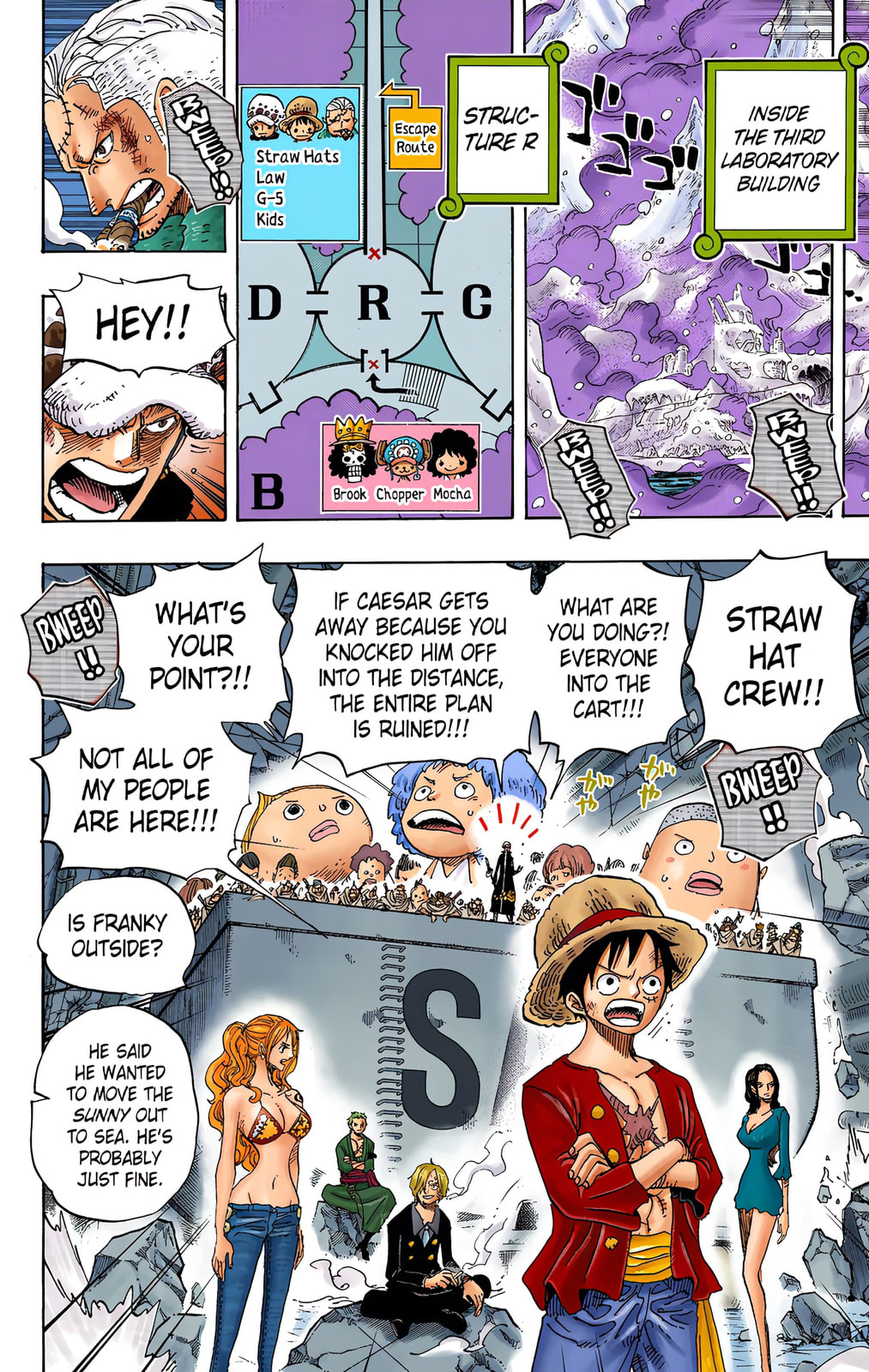 Read One Piece (Colored) chapter 693 image 11 on Lezhin