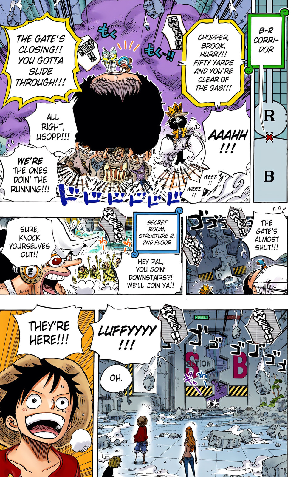 Read One Piece (Colored) chapter 693 image 12 on Lezhin