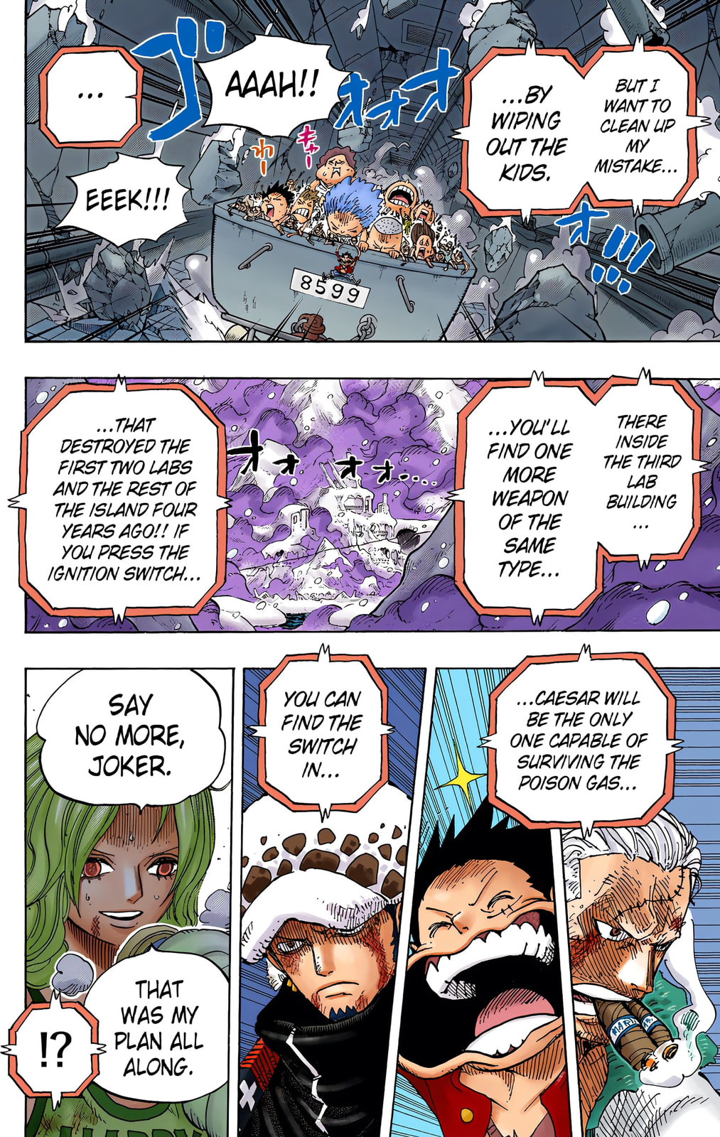 Read One Piece (Colored) chapter 693 image 15 on Lezhin
