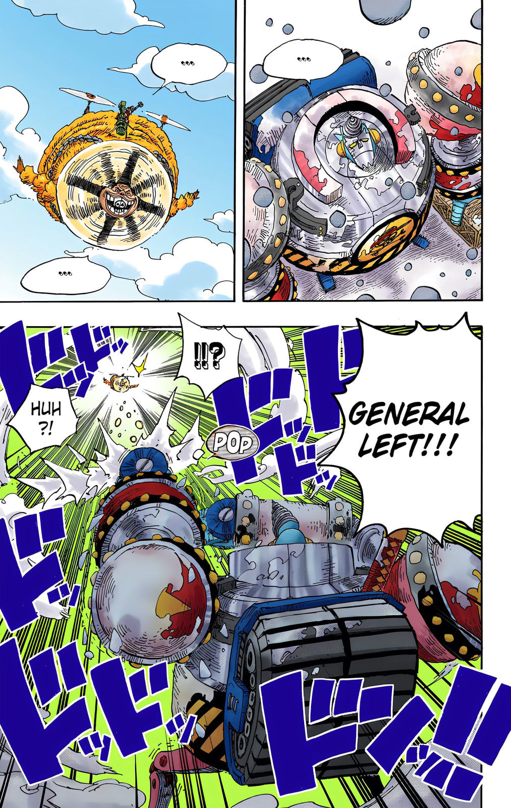 Read One Piece (Colored) chapter 693 image 2 on Lezhin