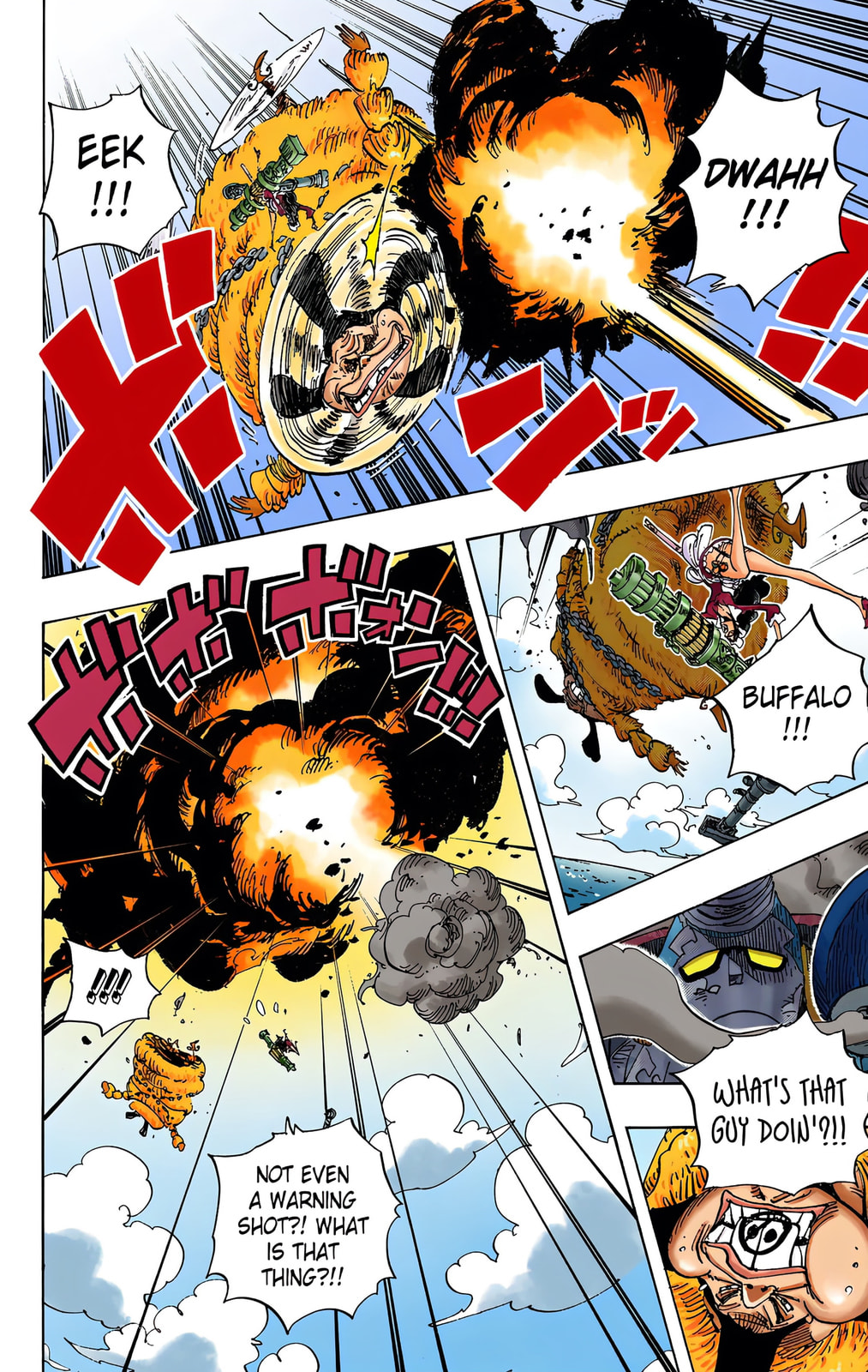 Read One Piece (Colored) chapter 693 image 3 on Lezhin