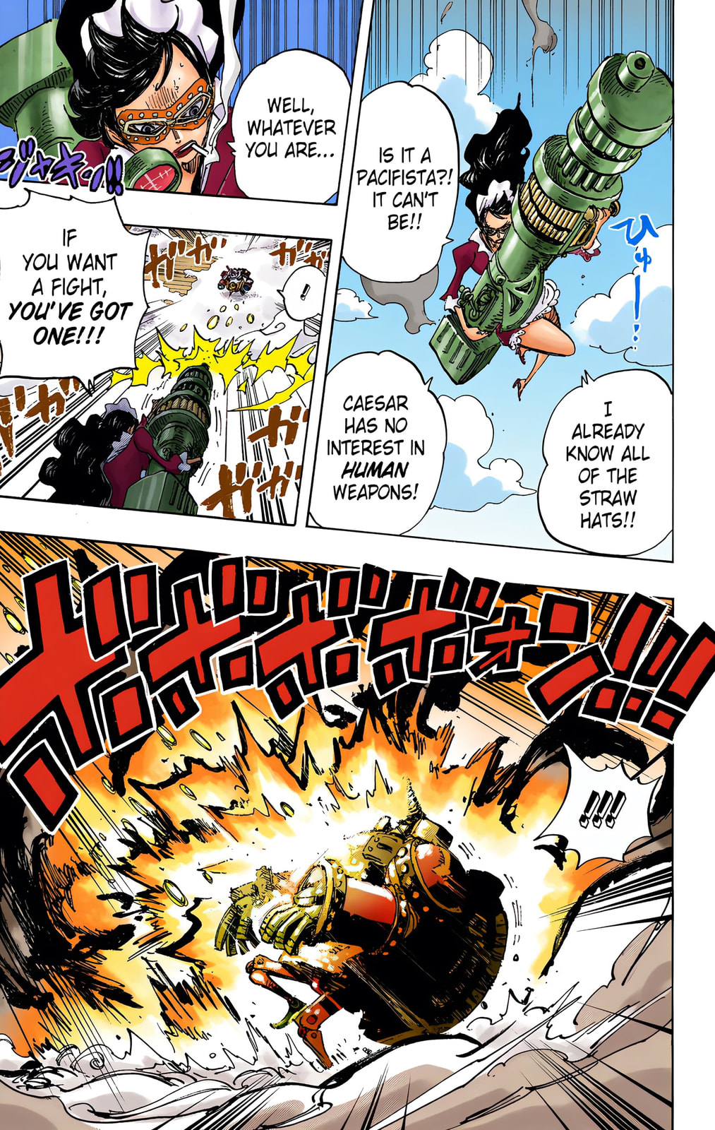 Read One Piece (Colored) chapter 693 image 4 on Lezhin