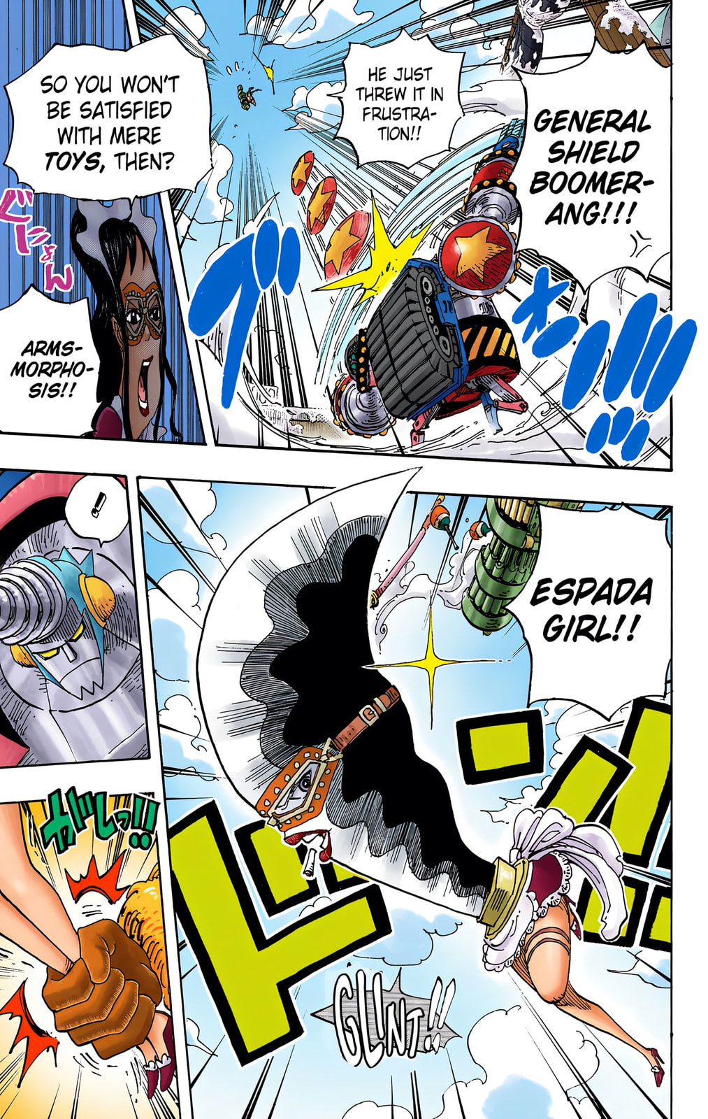 Read One Piece (Colored) chapter 693 image 6 on Lezhin