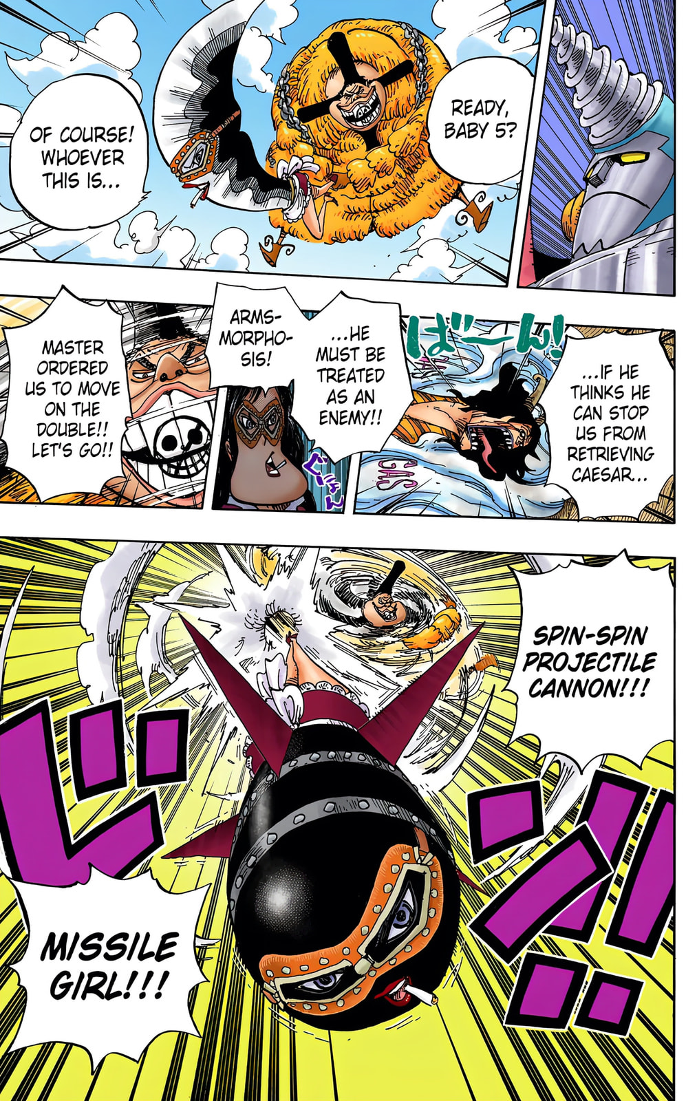 Read One Piece (Colored) chapter 693 image 8 on Lezhin