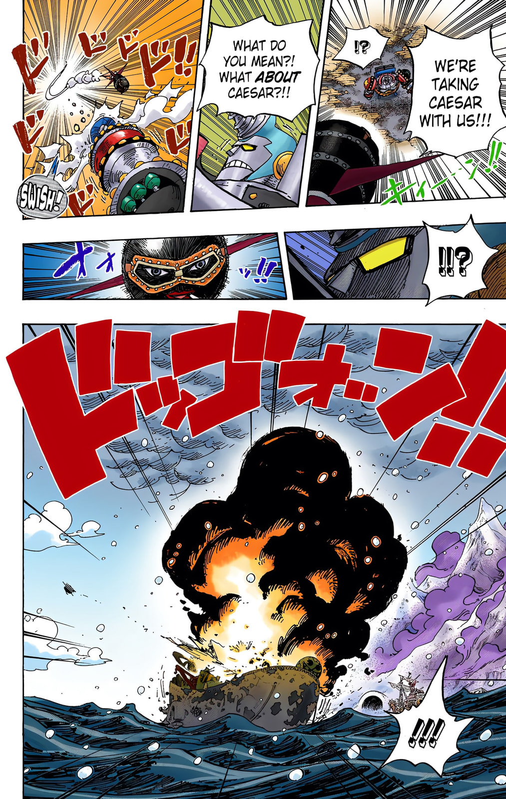 Read One Piece (Colored) chapter 693 image 9 on Lezhin