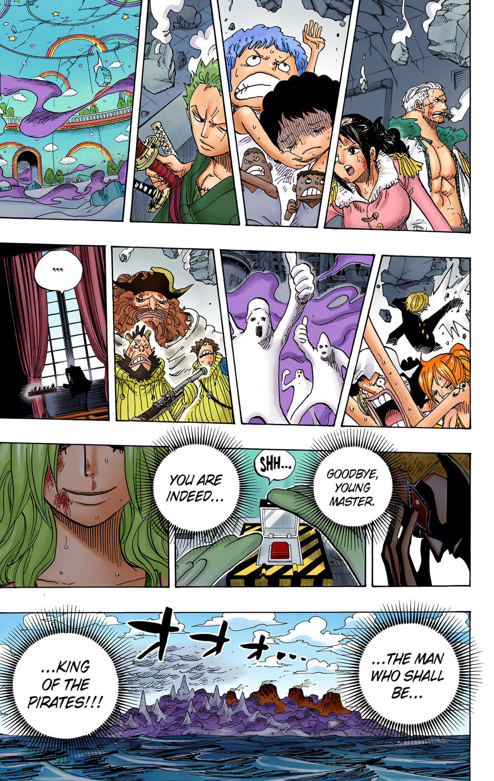 Read One Piece (Colored) chapter 694 image 10 on Lezhin