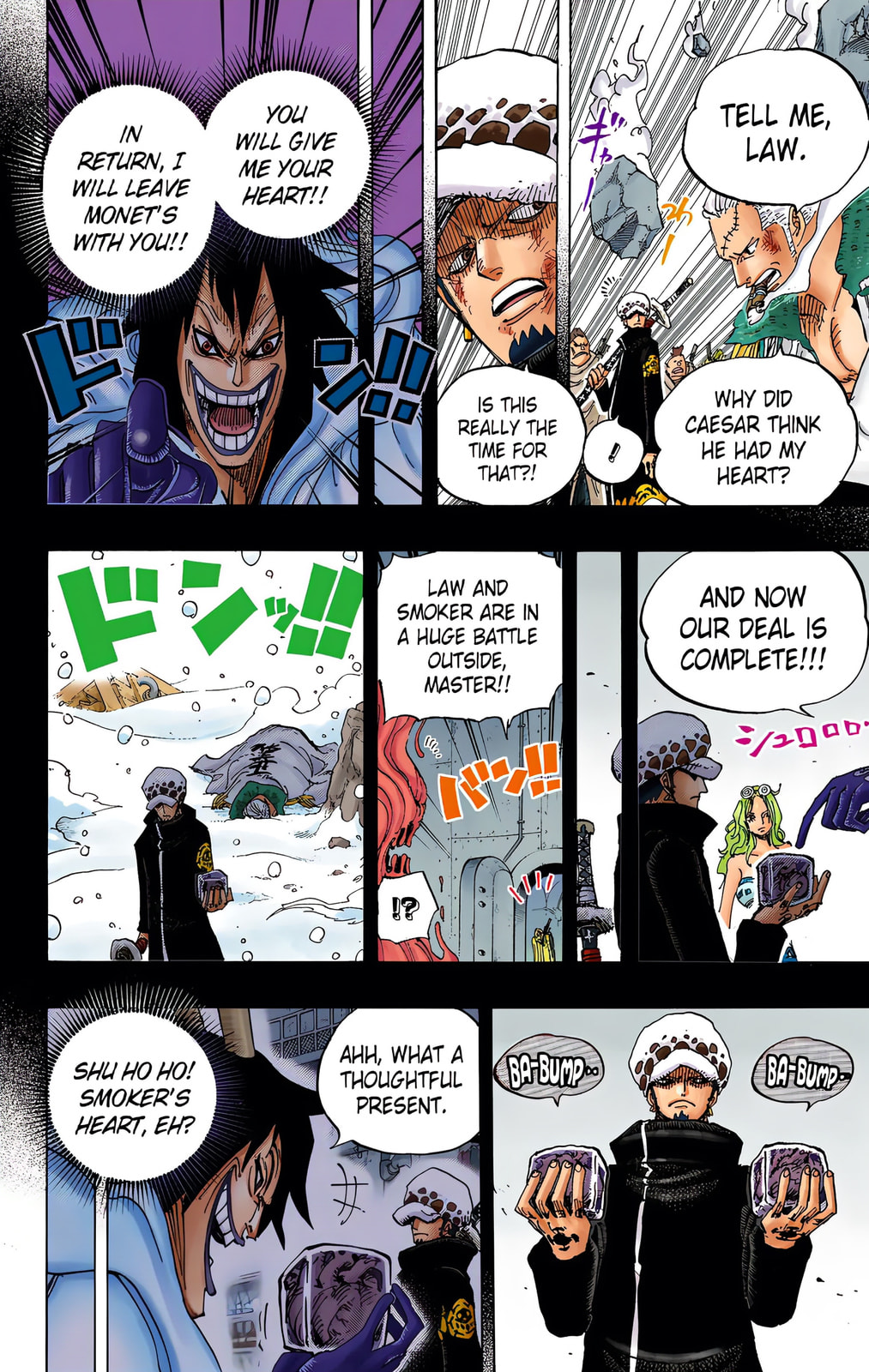Read One Piece (Colored) chapter 694 image 13 on Lezhin