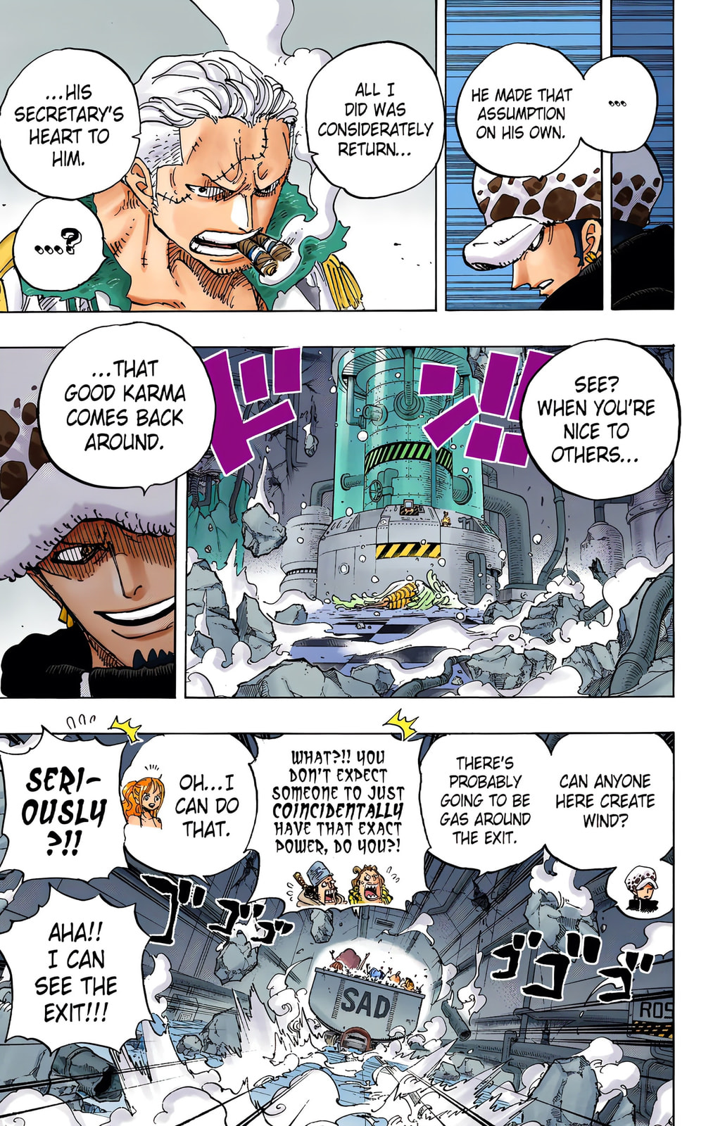Read One Piece (Colored) chapter 694 image 14 on Lezhin