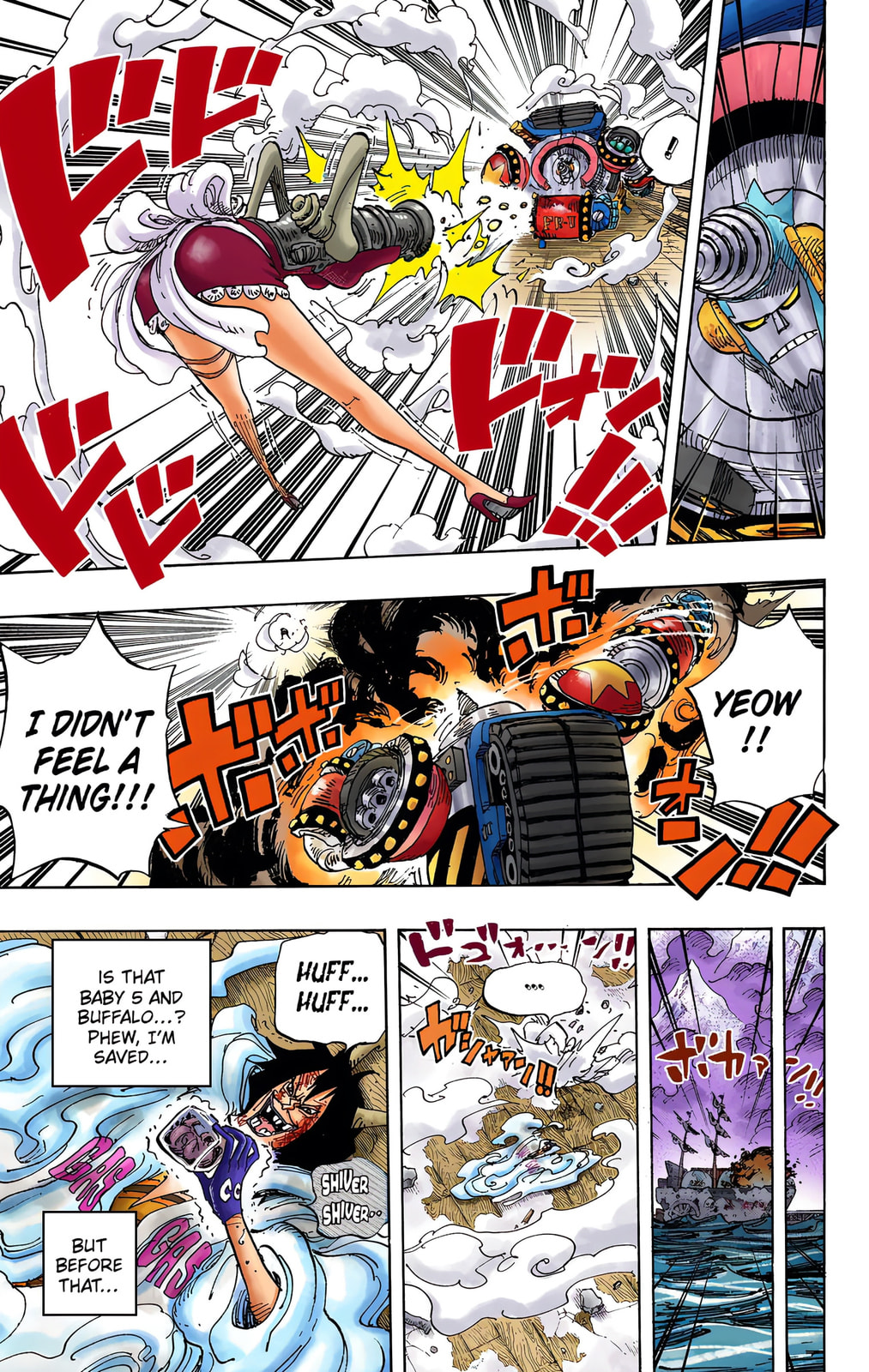Read One Piece (Colored) chapter 694 image 4 on Lezhin