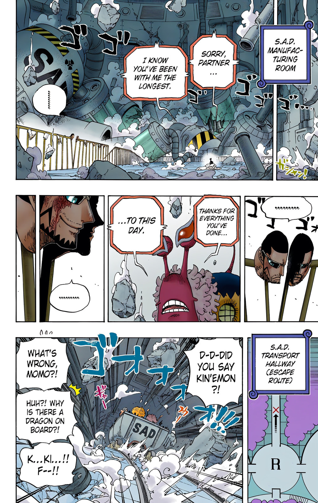 Read One Piece (Colored) chapter 694 image 5 on Lezhin