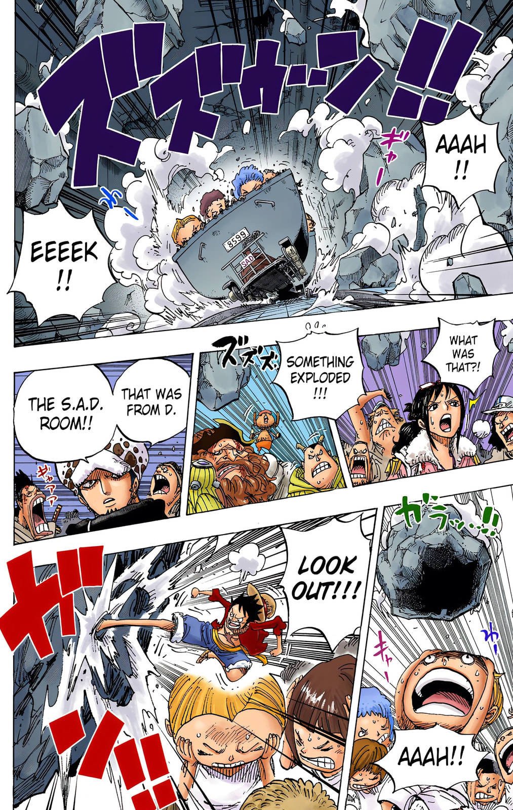 Read One Piece (Colored) chapter 694 image 7 on Lezhin