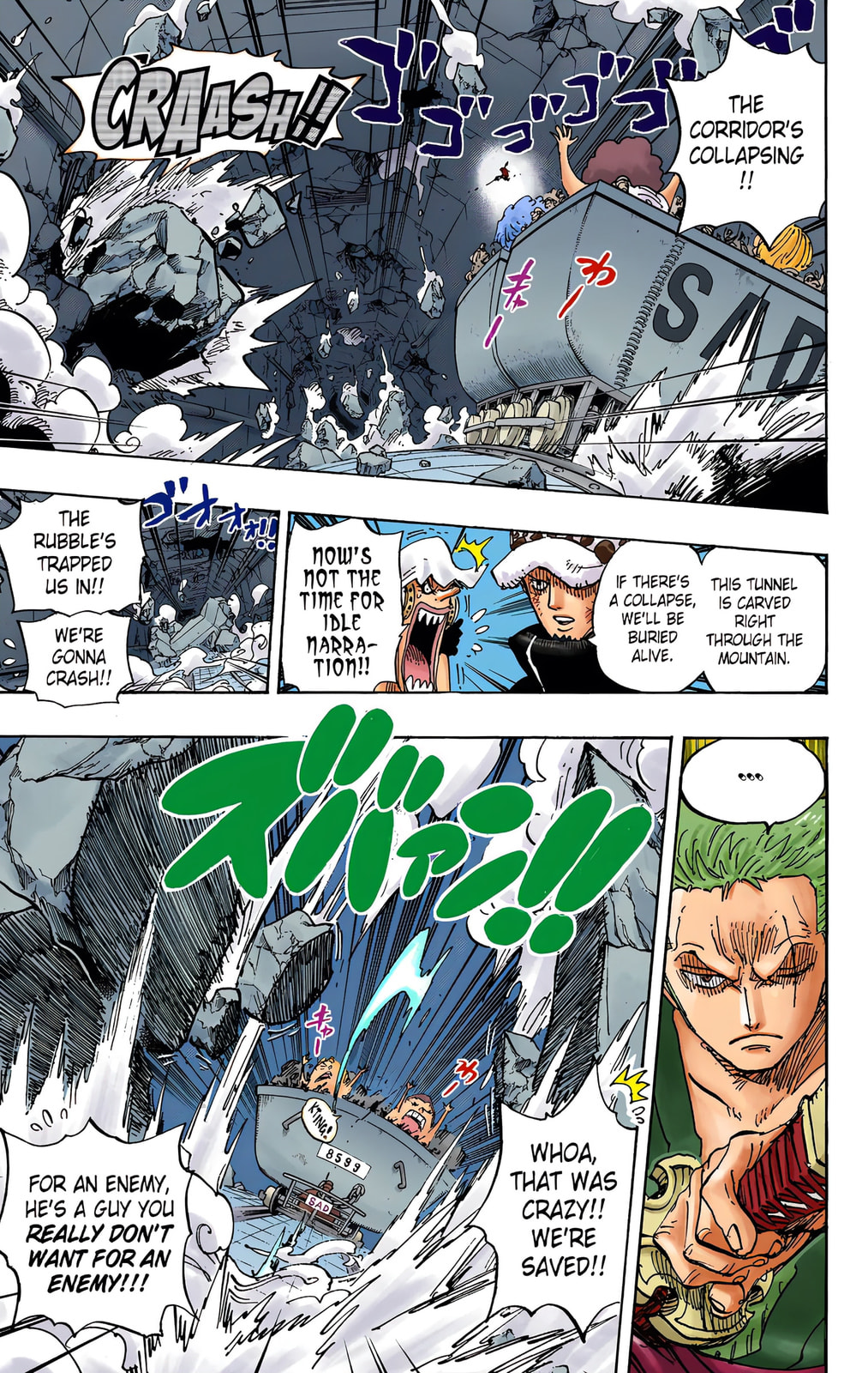 Read One Piece (Colored) chapter 694 image 8 on Lezhin