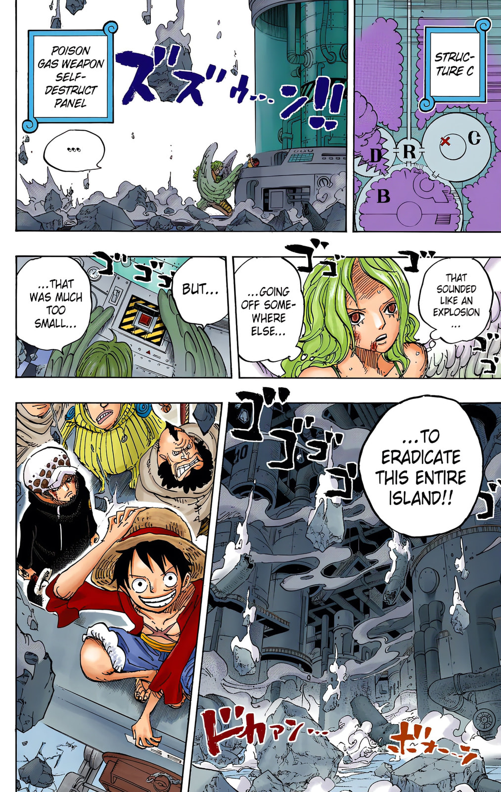 Read One Piece (Colored) chapter 694 image 9 on Lezhin