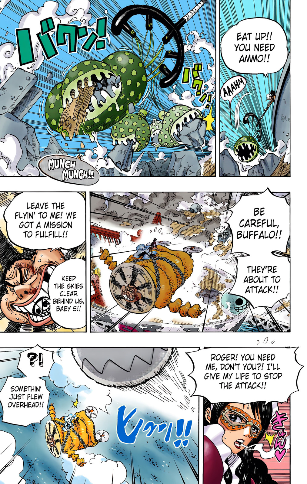 Read One Piece (Colored) chapter 695 image 10 on Lezhin