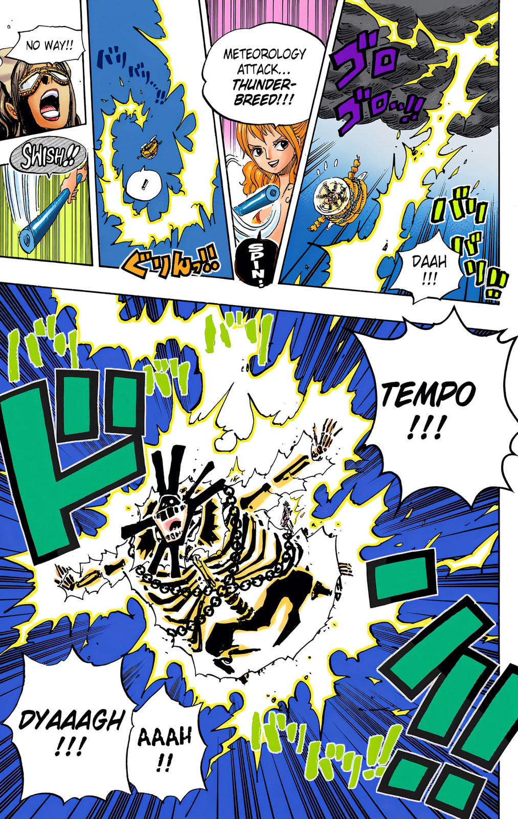 Read One Piece (Colored) chapter 695 image 12 on Lezhin