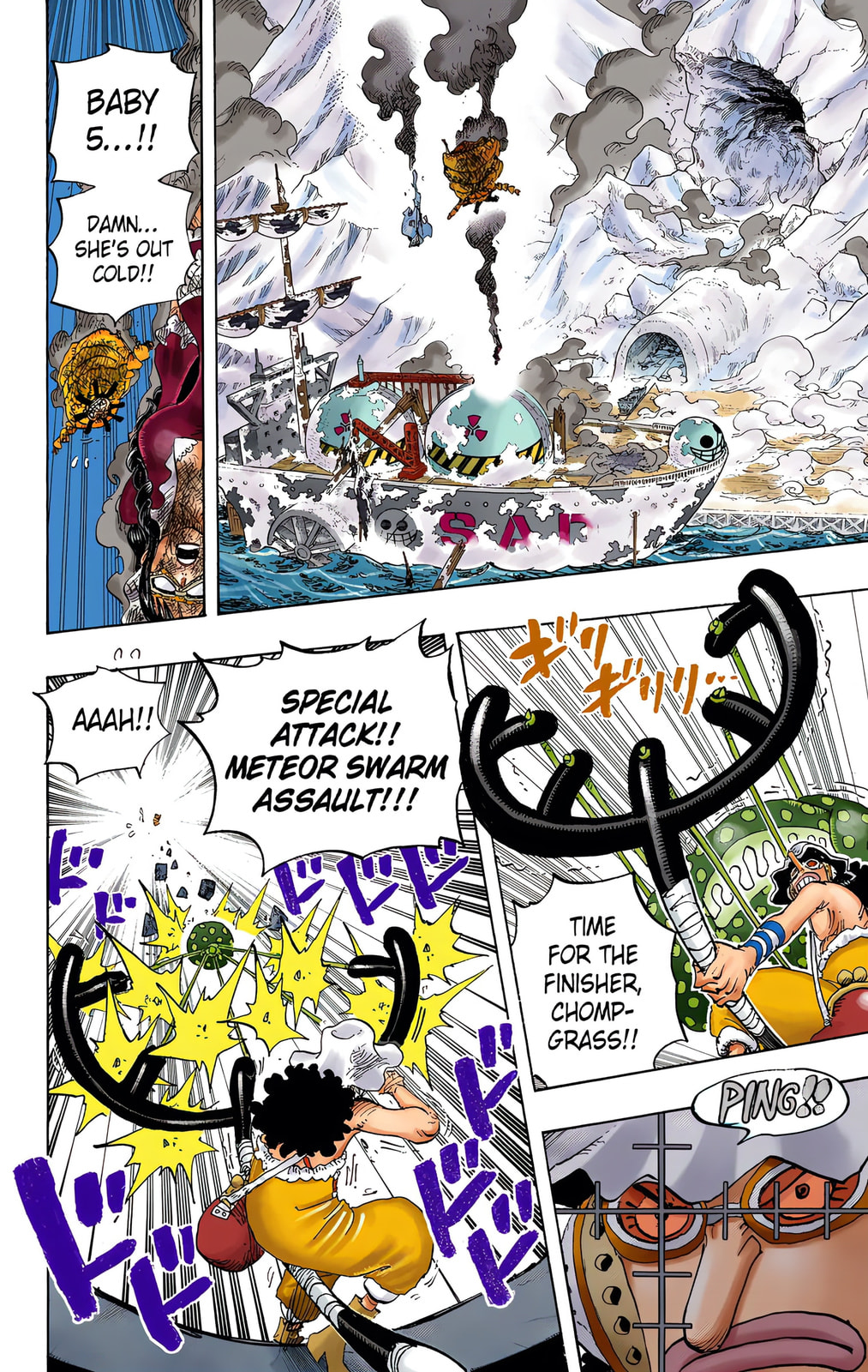 Read One Piece (Colored) chapter 695 image 13 on Lezhin