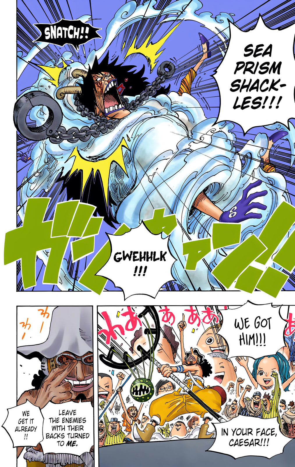 Read One Piece (Colored) chapter 695 image 15 on Lezhin