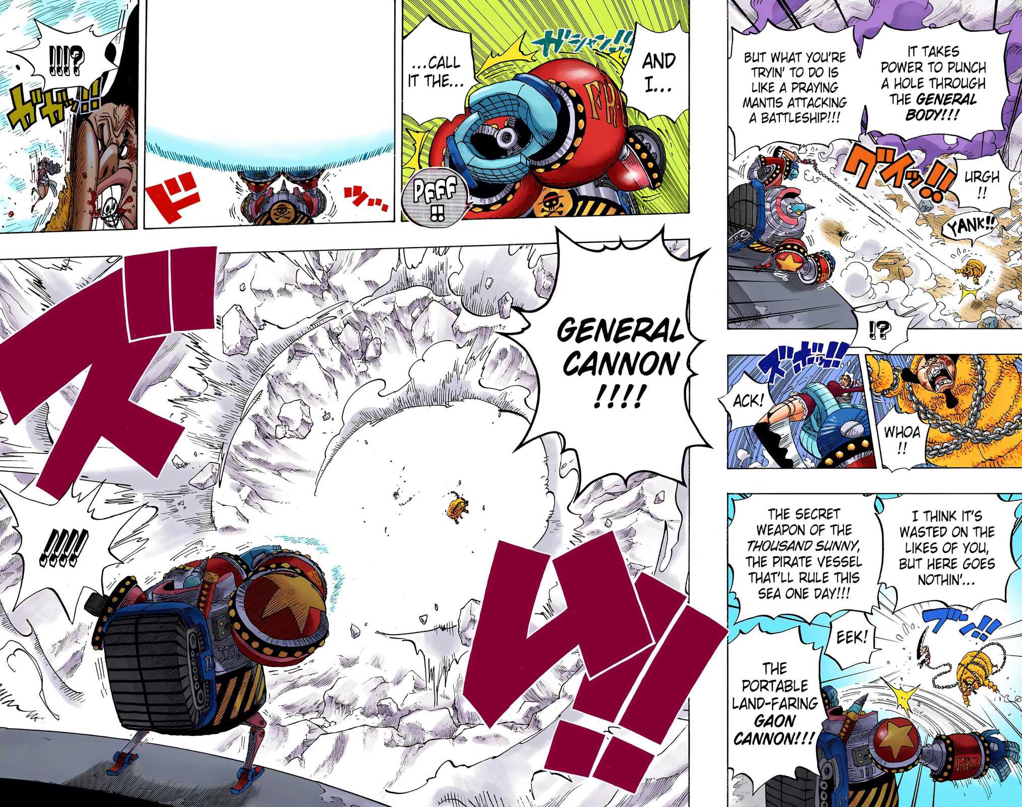 Read One Piece (Colored) chapter 695 image 3 on Lezhin