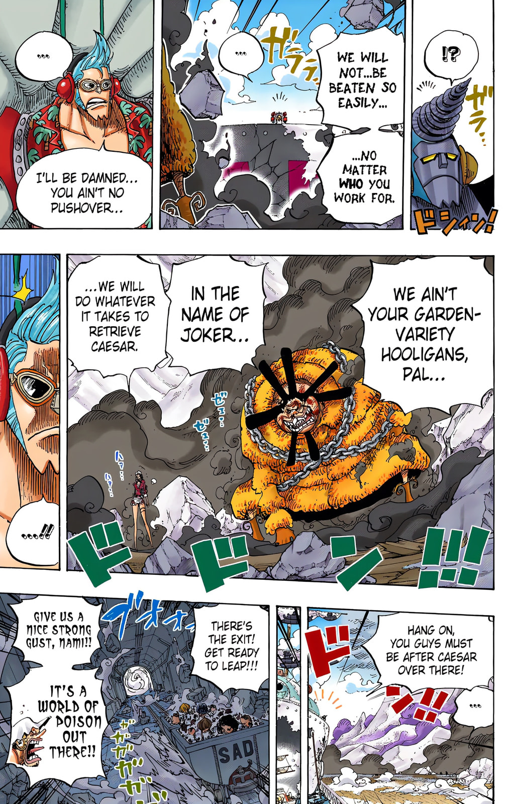 Read One Piece (Colored) chapter 695 image 5 on Lezhin
