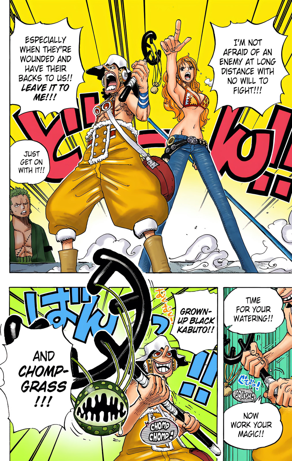 Read One Piece (Colored) chapter 695 image 9 on Lezhin