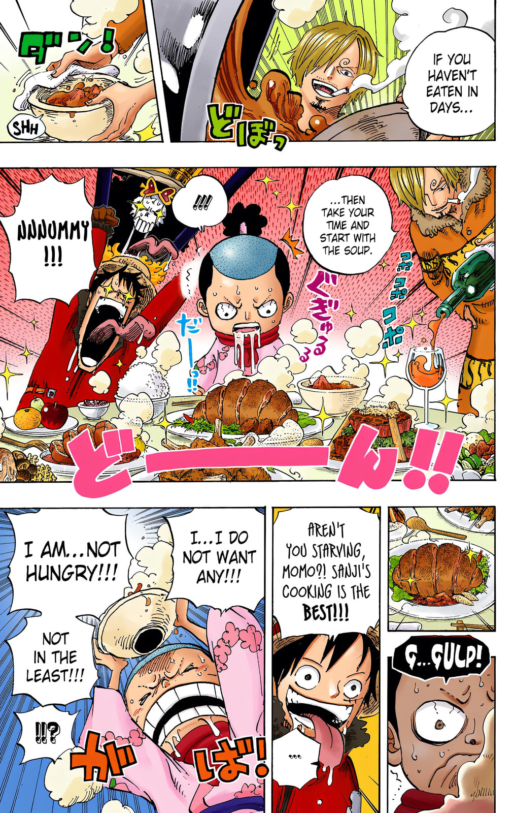 Read One Piece (Colored) chapter 696 image 12 on Lezhin
