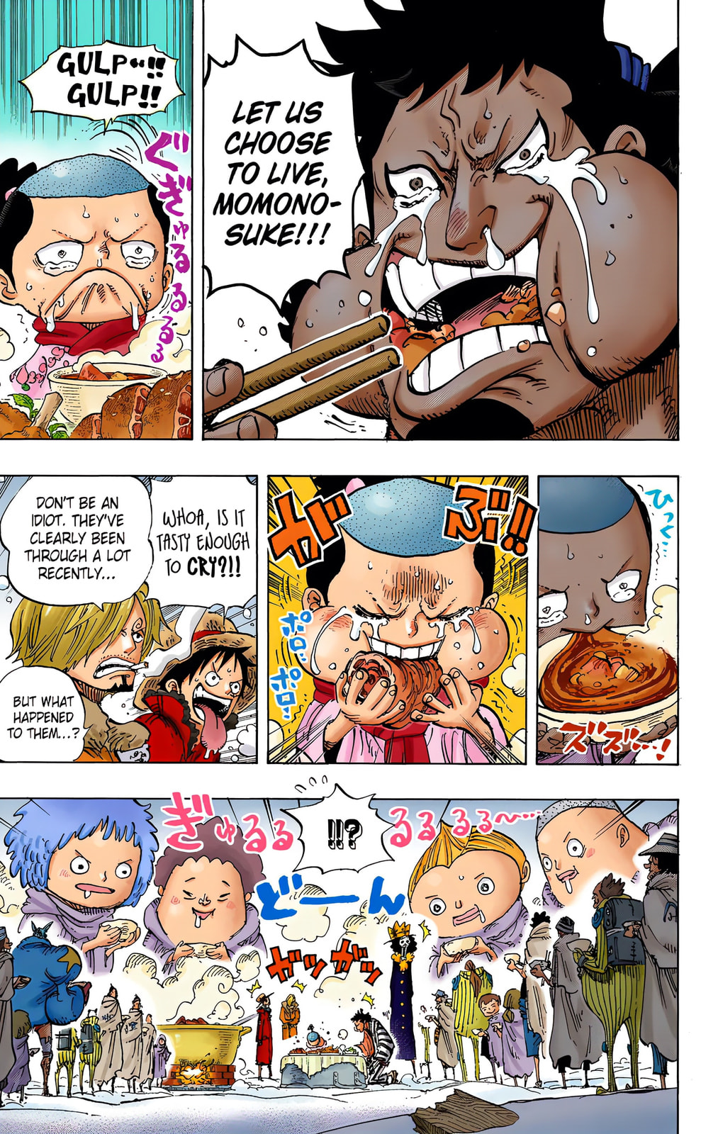Read One Piece (Colored) chapter 696 image 14 on Lezhin