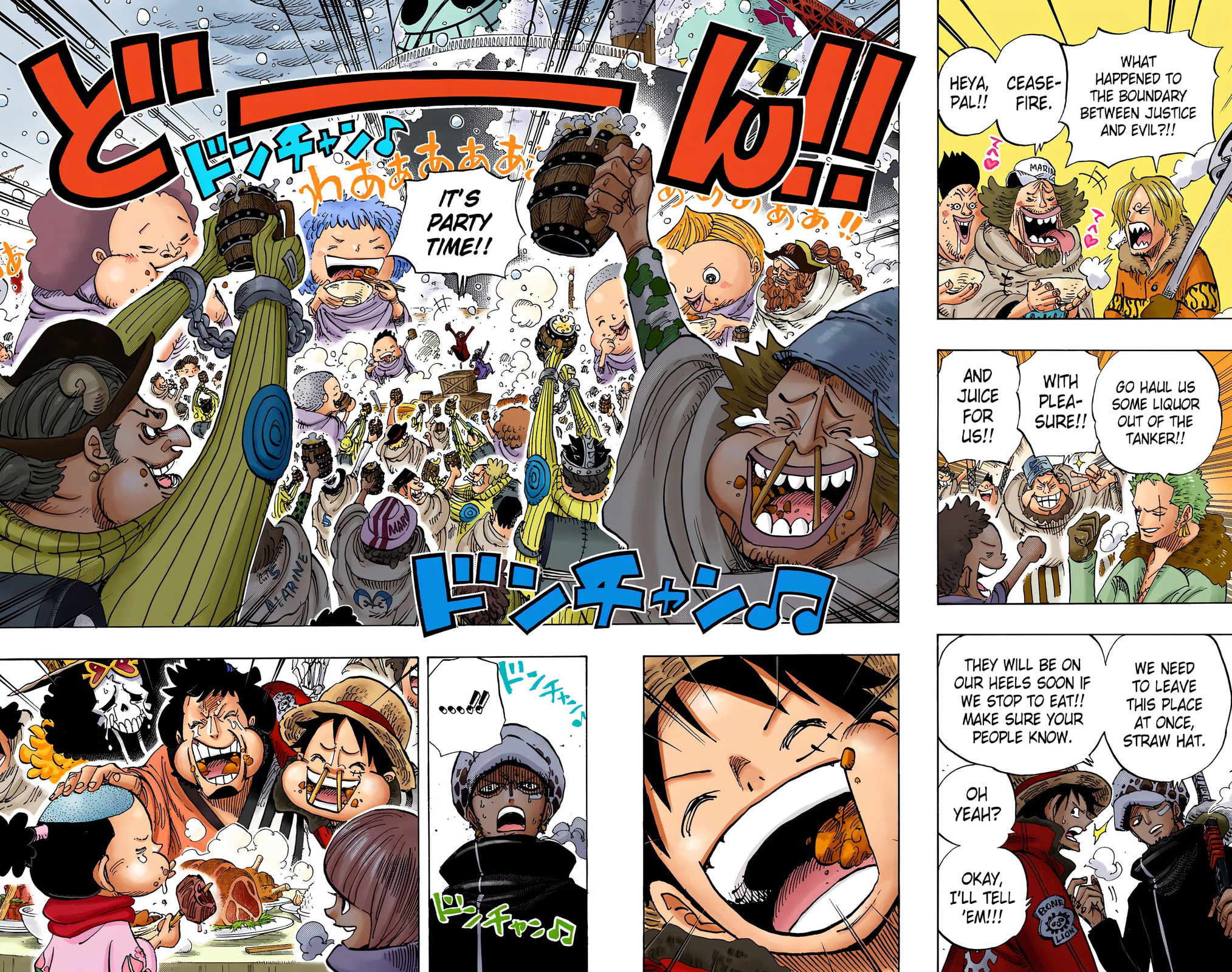 Read One Piece (Colored) chapter 696 image 15 on Lezhin