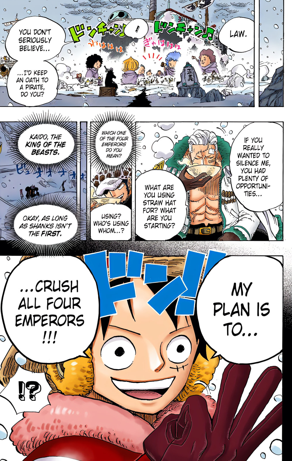 Read One Piece (Colored) chapter 696 image 17 on Lezhin